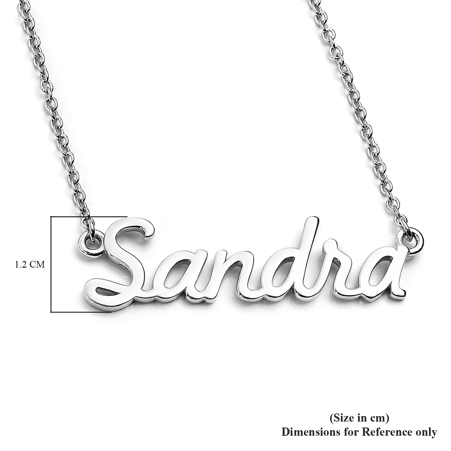 Platinum Overlay Sterling Silver Necklace (Size - 18) With Lobster Clasp, Silver Wt. 5.75 Gms.