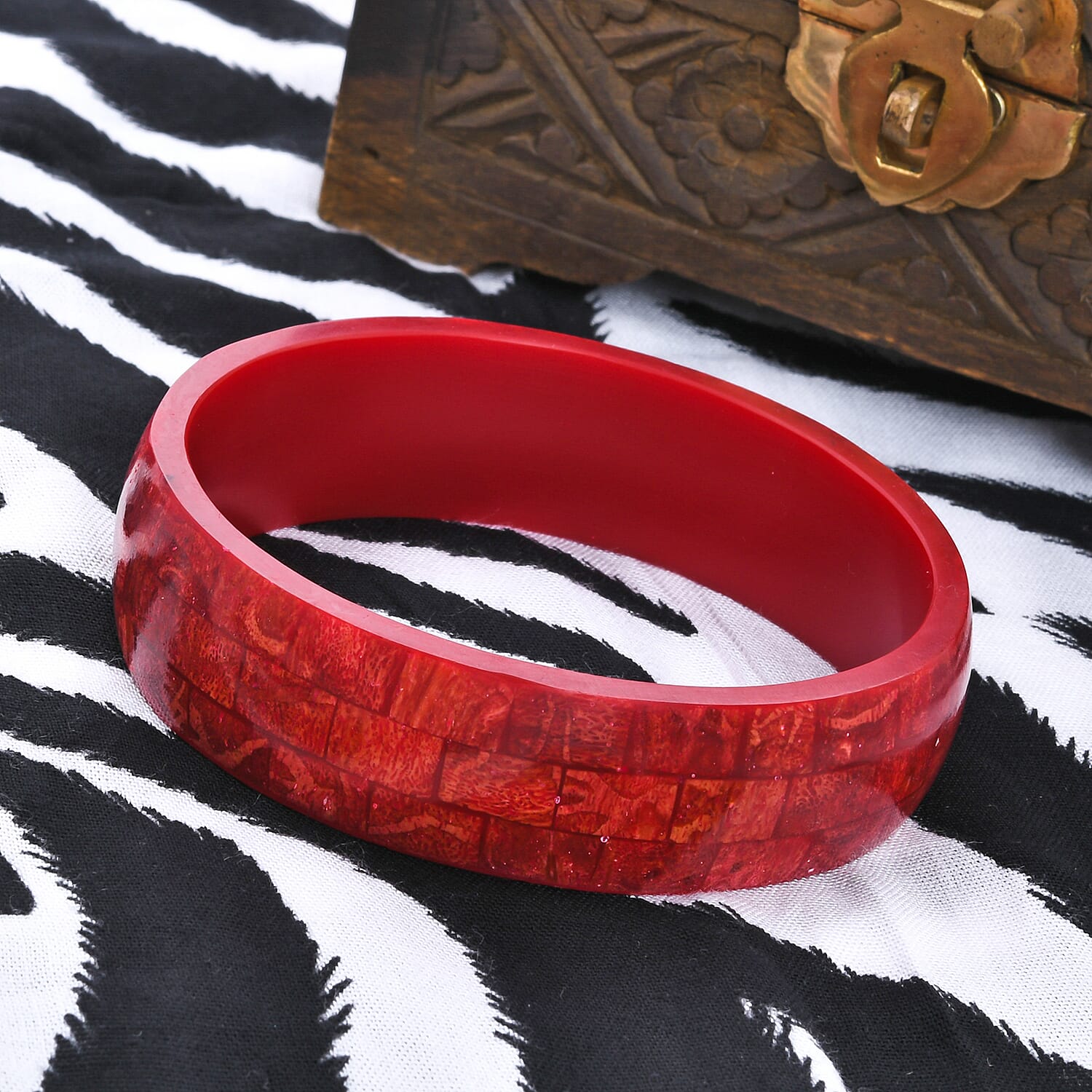 Bali Collection - Coral Bangle (Size - 8.5)