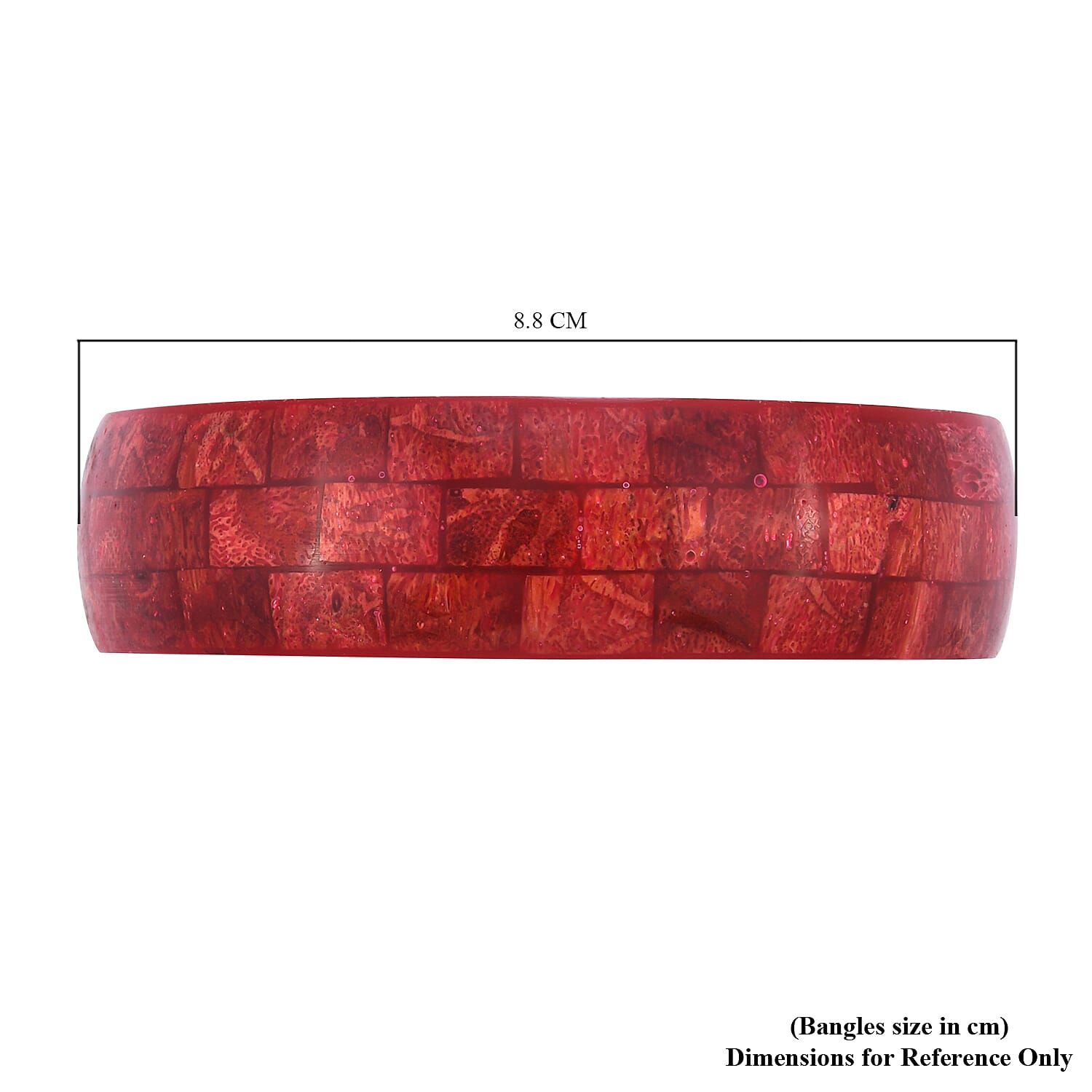 Bali Collection - Coral Bangle (Size - 8.5)