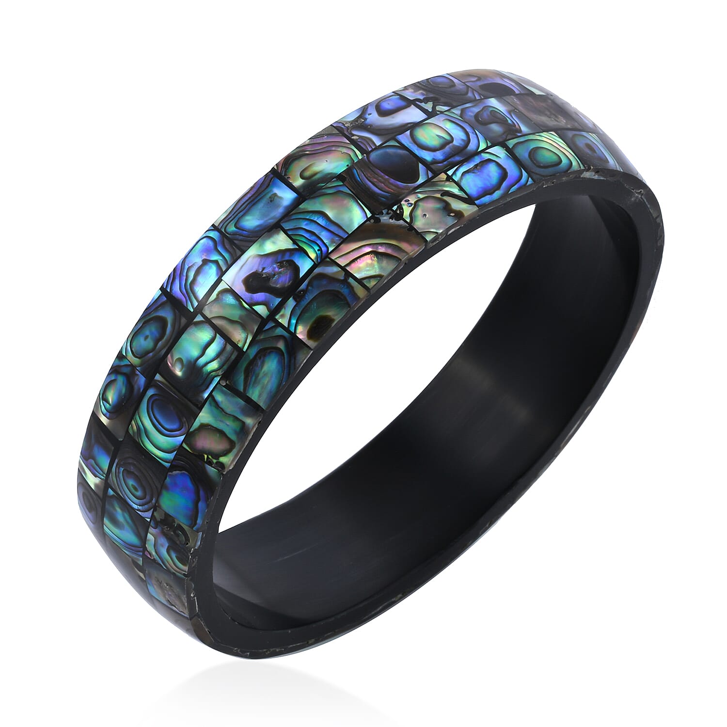 Bali Collection - Abalone Shell Bangle (Size - 8.5)