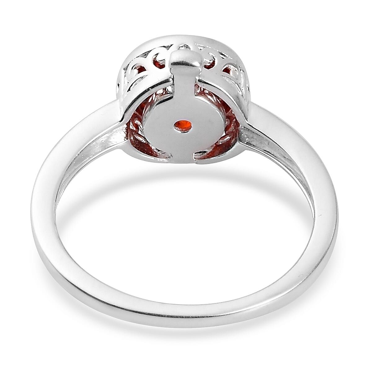 Interchangeable Simulated Multi Colour Diamond Ring in Sterling Silver