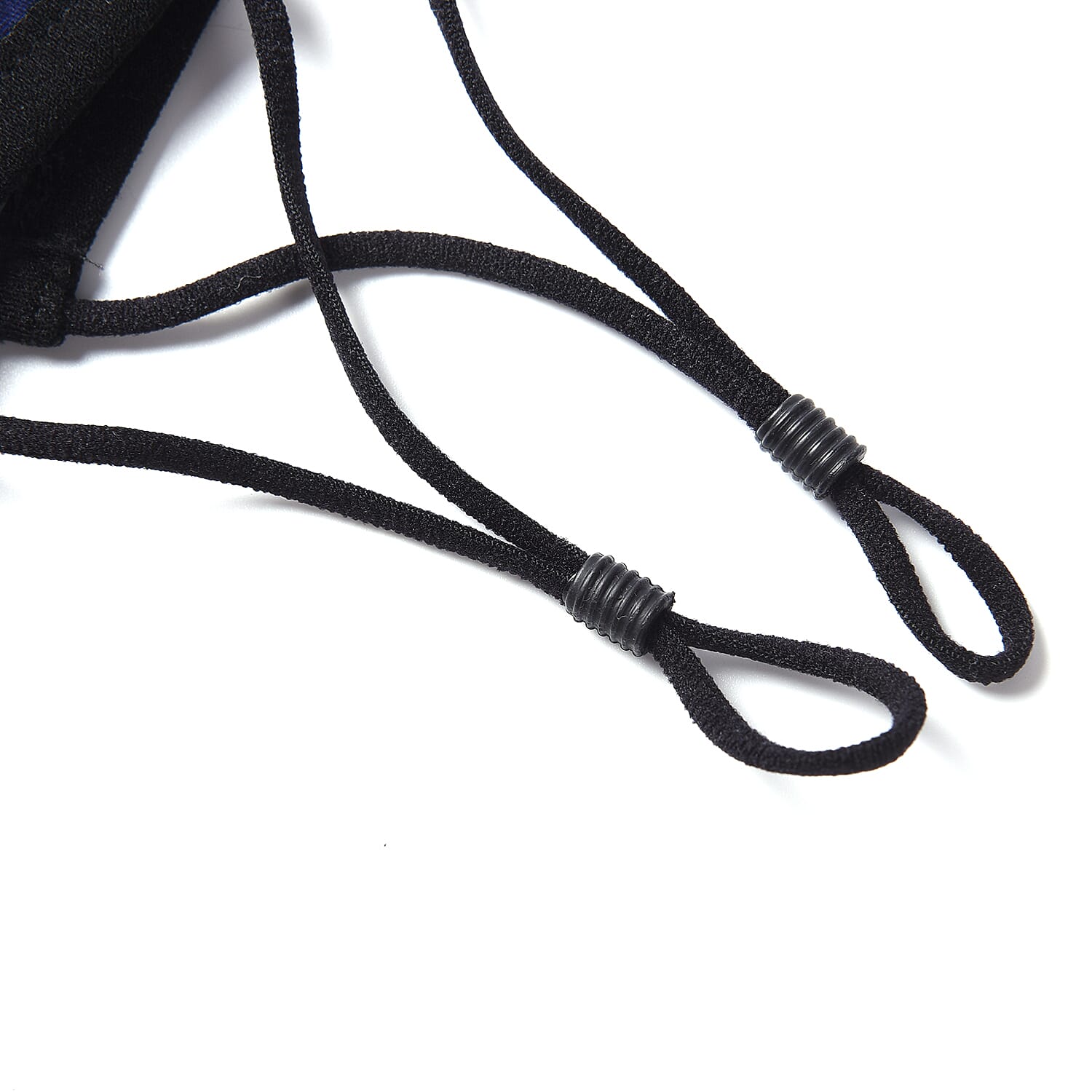 Set of 2 - Christmas Print 100%  Cotton Face Covering with Filter (Adult and Child) - Navy