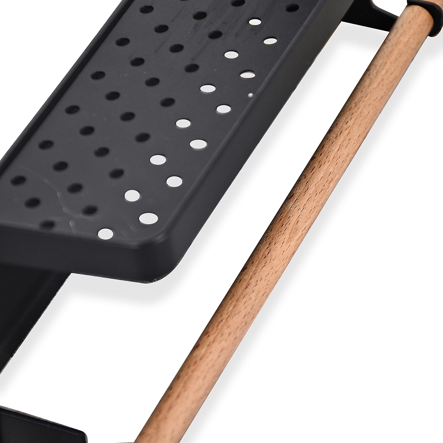 Magnetic 3-Layer Organiser Rack (32x28cm) - Black