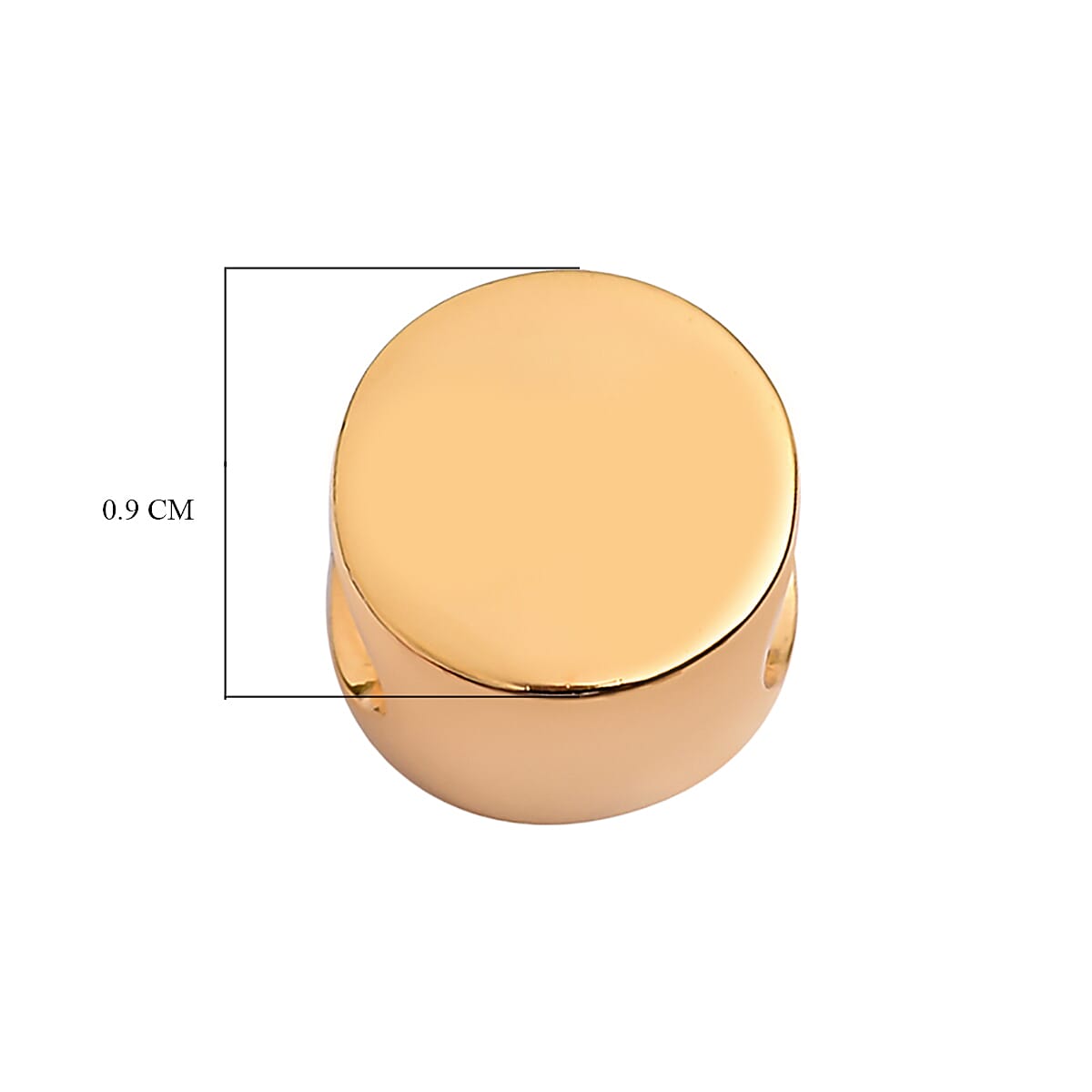 14K Gold Overlay Sterling Silver Charm