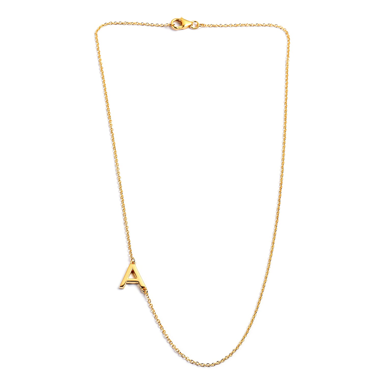 18K Vermeil Yellow Gold Plated Sterling Silver Necklace (Size 20)