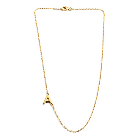 18K Vermeil Yellow Gold Plated Sterling Silver Necklace (Size 20)