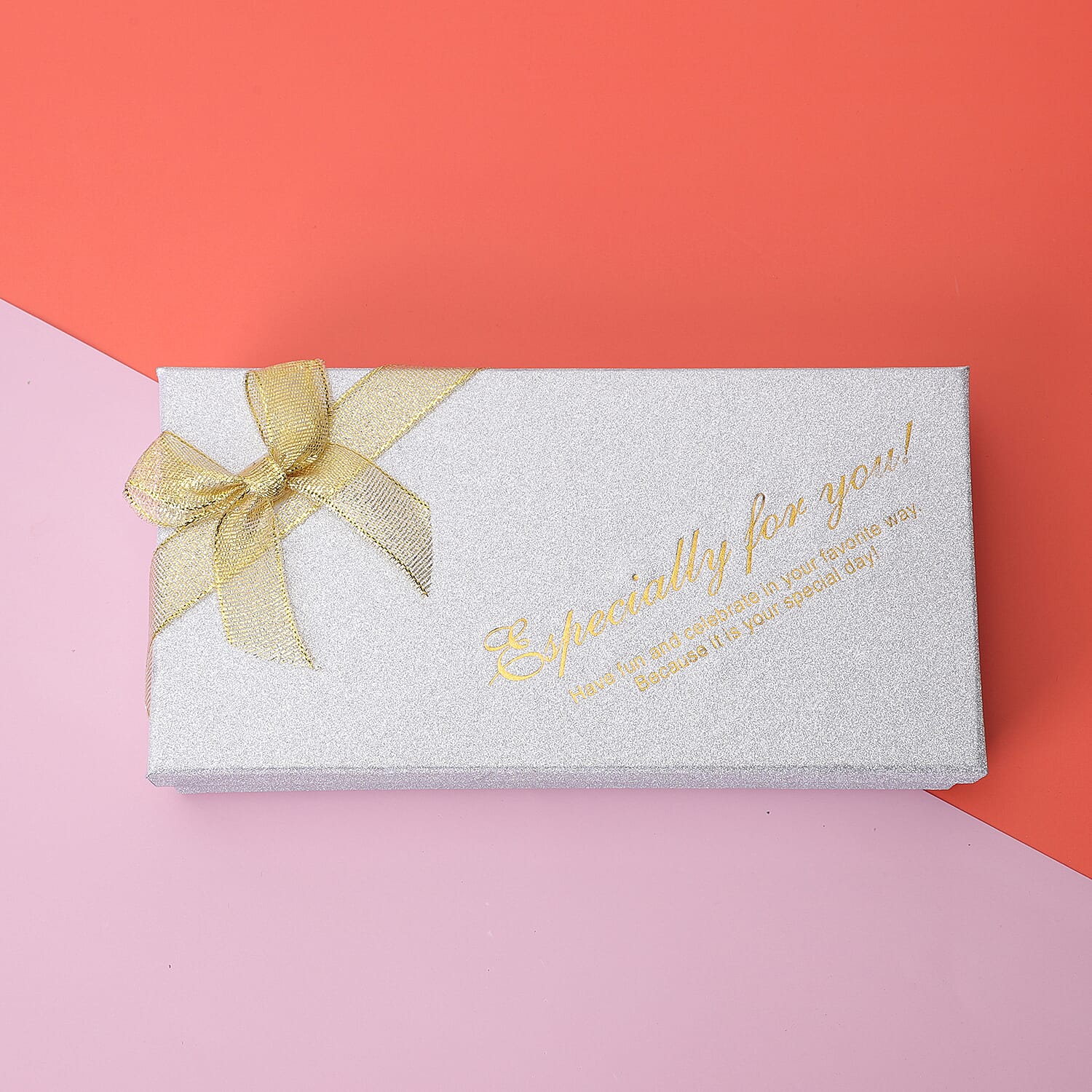 White Austrian Crystal Tree-of-Life Pendant with Chain in Rose Gold Tone