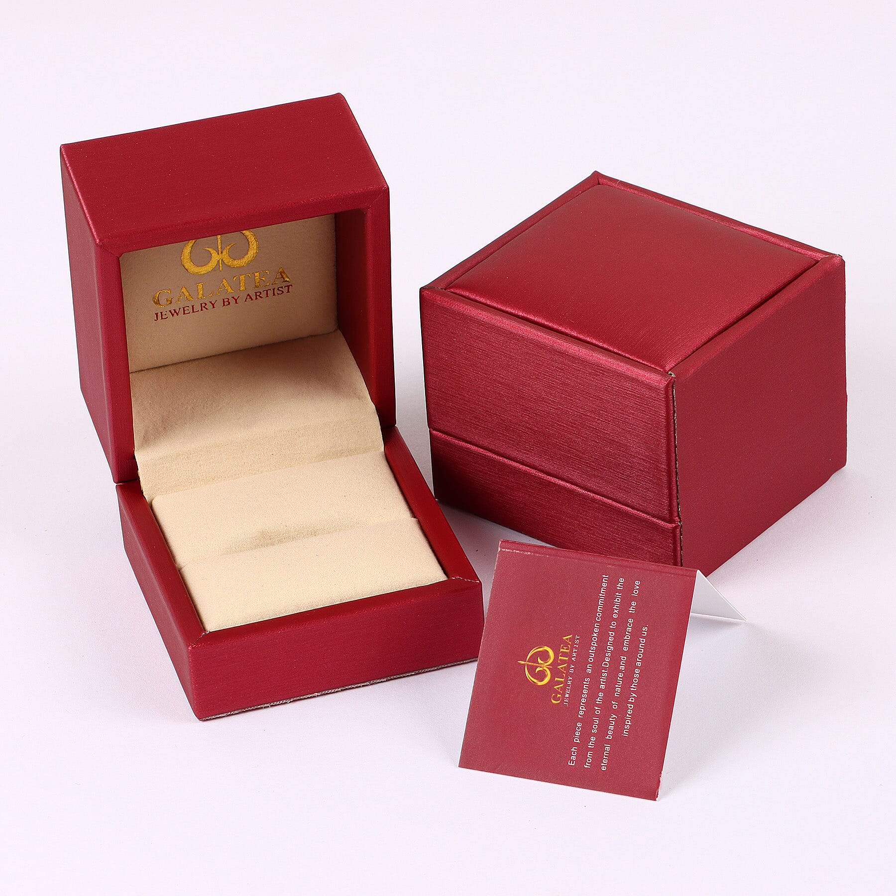 Galatea Pearl - Edison Momento Talking Pearl Ring in Rhodium Overlay Sterling Silver