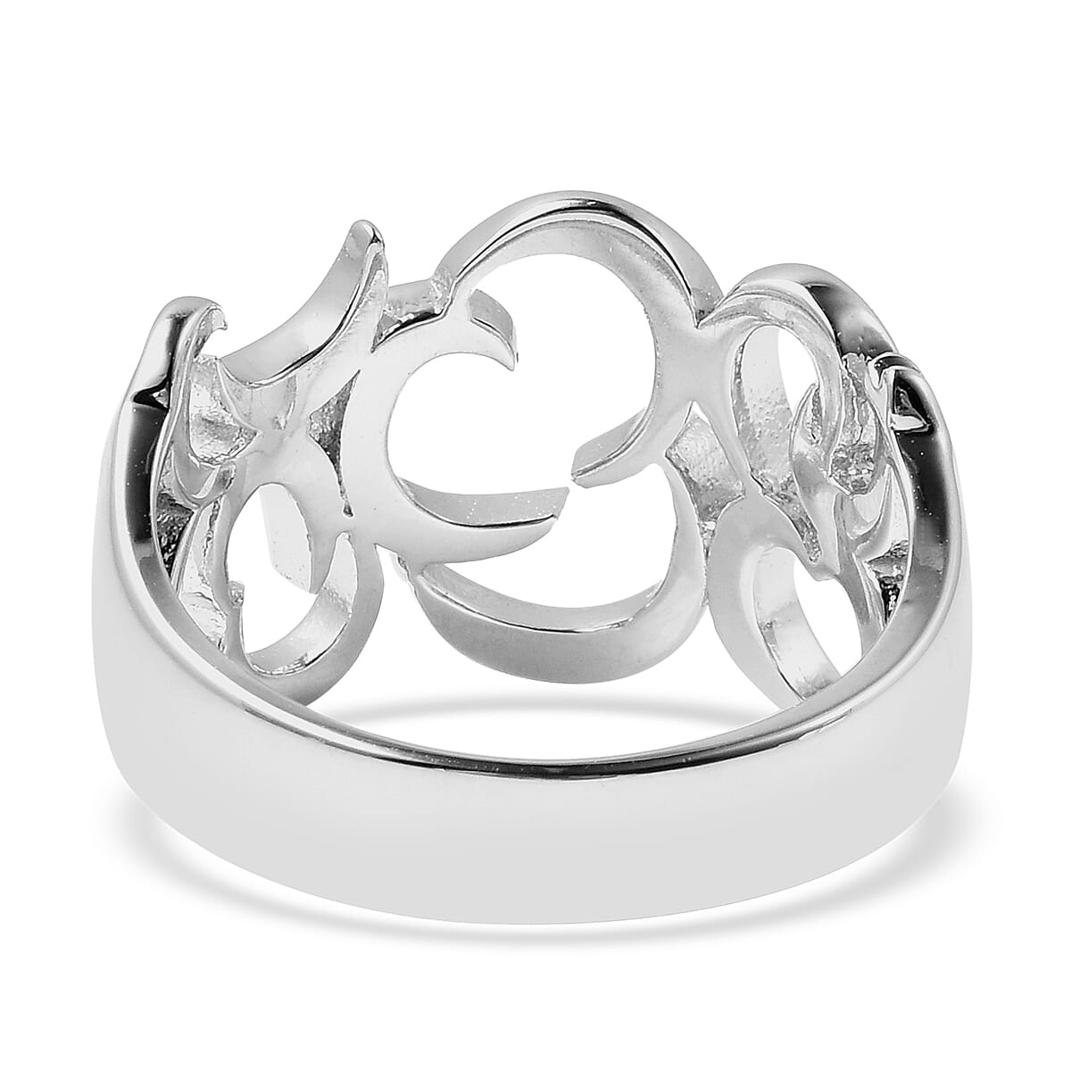 RACHEL GALLEY Snowdrop Collection - Rhodium Overlay Sterling Silver Ring