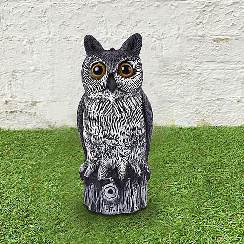 Owl Garden Decoration -  Grey