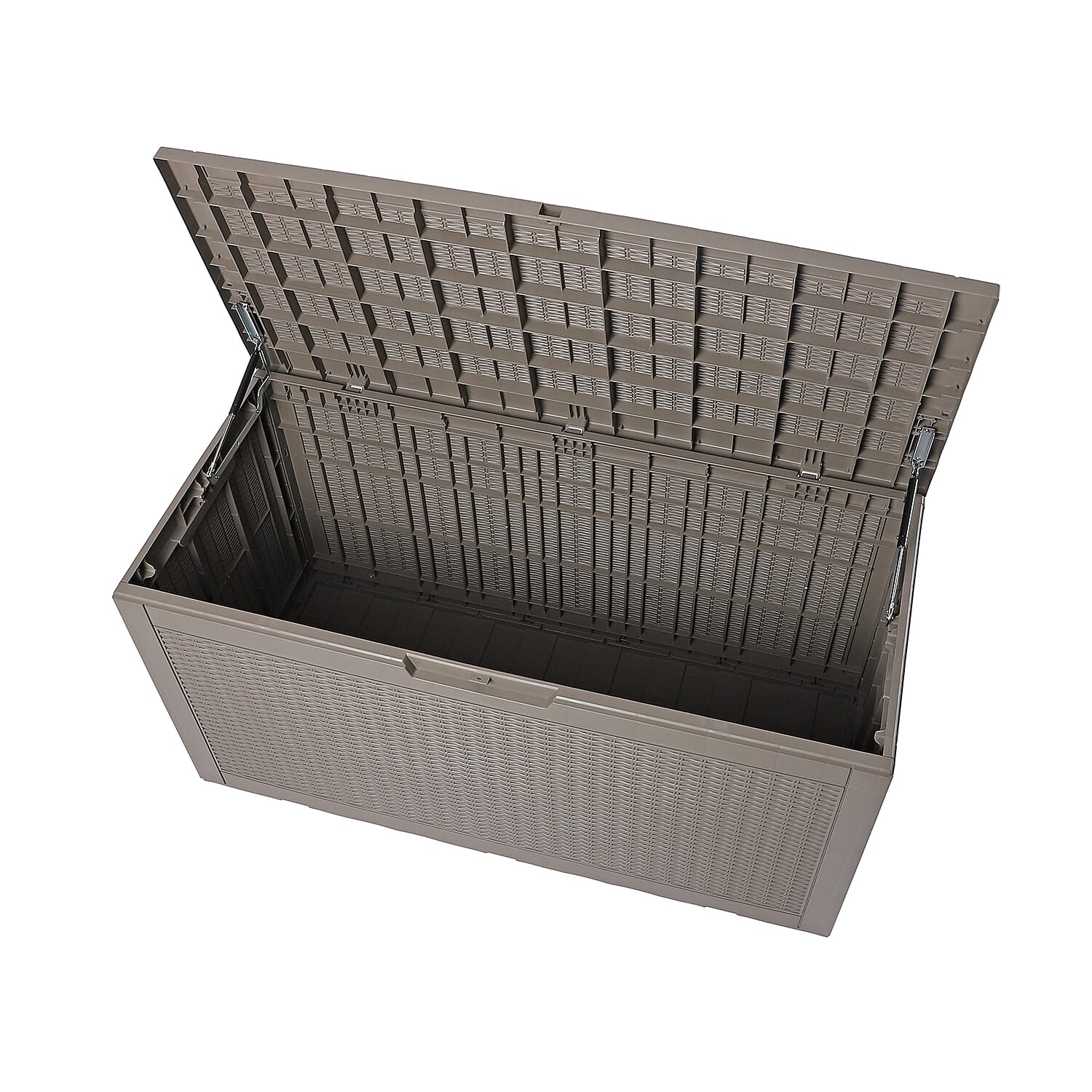 Saya Rectangular Storage Box in Taupe Colour (Size 122x54.5x62.5cm Capacity- 380 L)