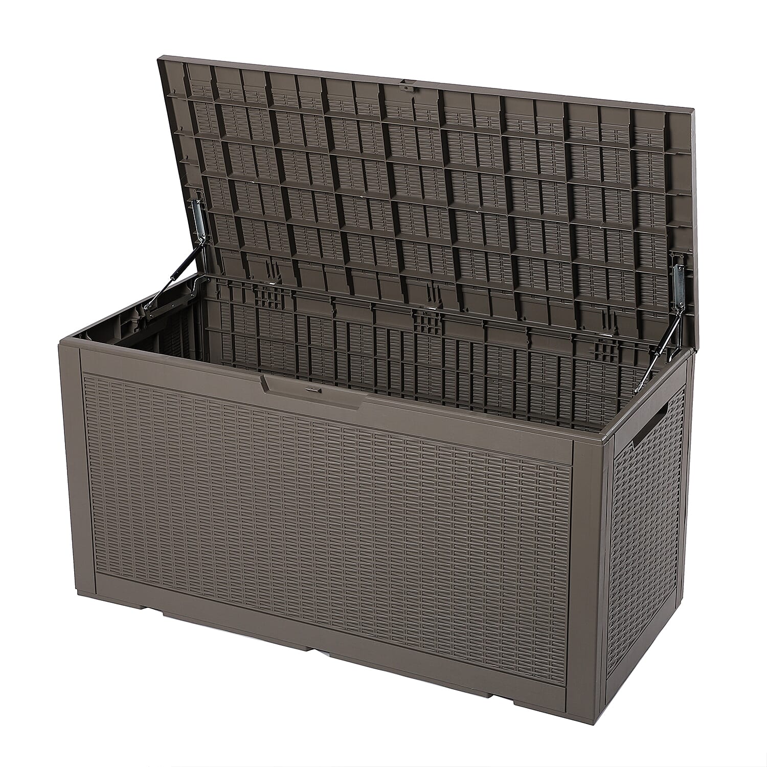 Saya Rectangular Storage Box in Taupe Colour (Size 122x54.5x62.5cm Capacity- 380 L)