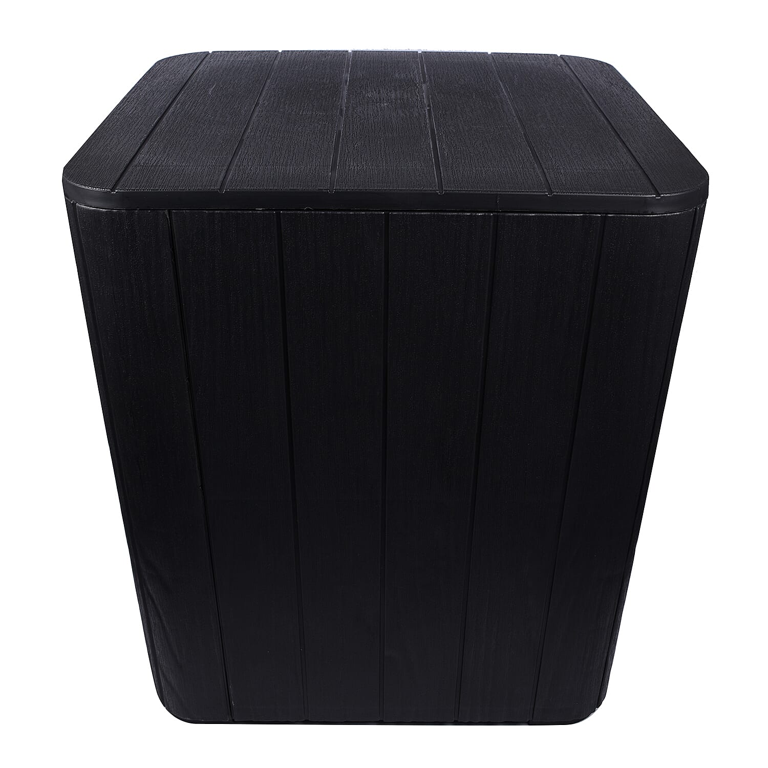 Garden Storage Table (Size 42x39x39 Cm- 43L) - UV Protected and Weather Resistance - Black