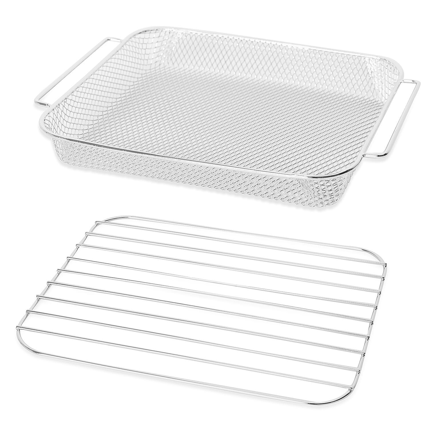 18 in 1 Multi Functional Digital 12 Litre Air Fryer Oven with Detachable Transparent Door (Size 31x28x35 Cm) - Black