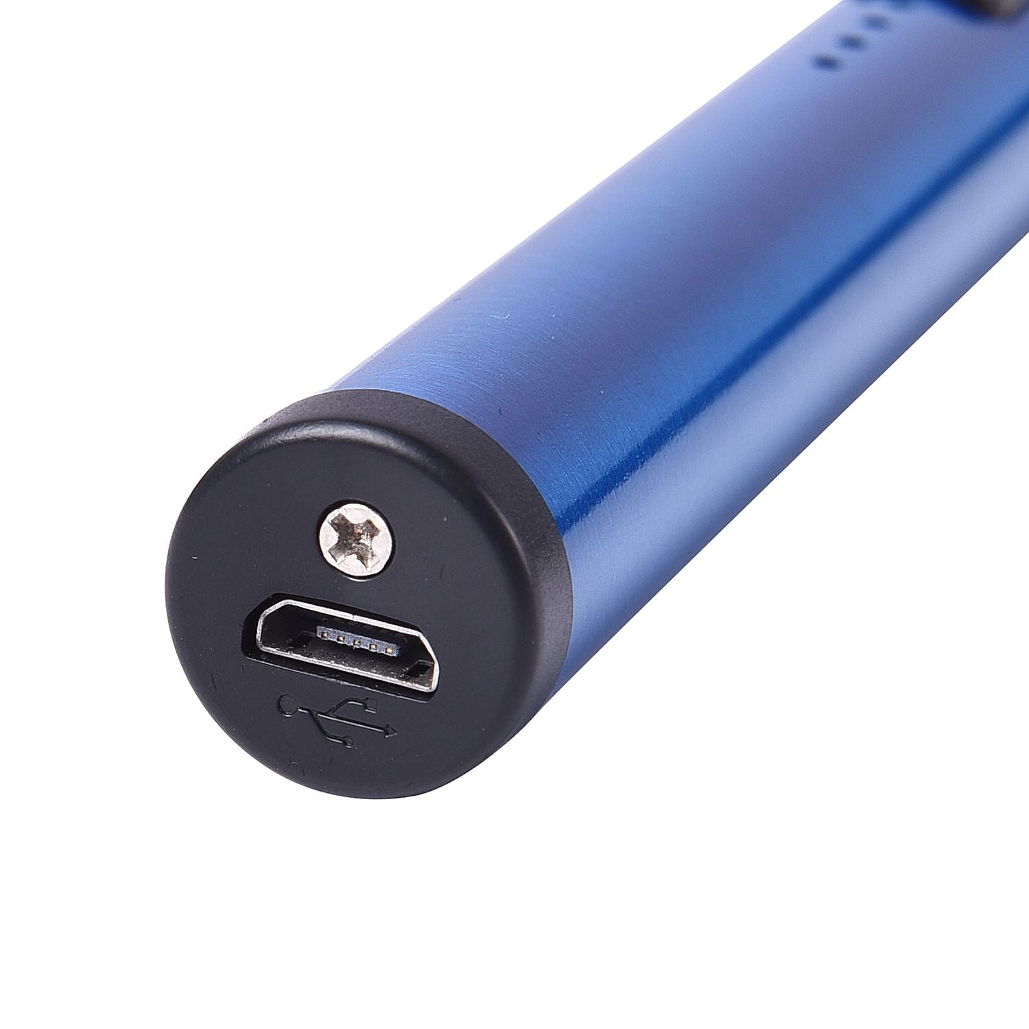 Candle Lighter with Flexible Long Neck & USB Charger (Size 24cm) - Navy