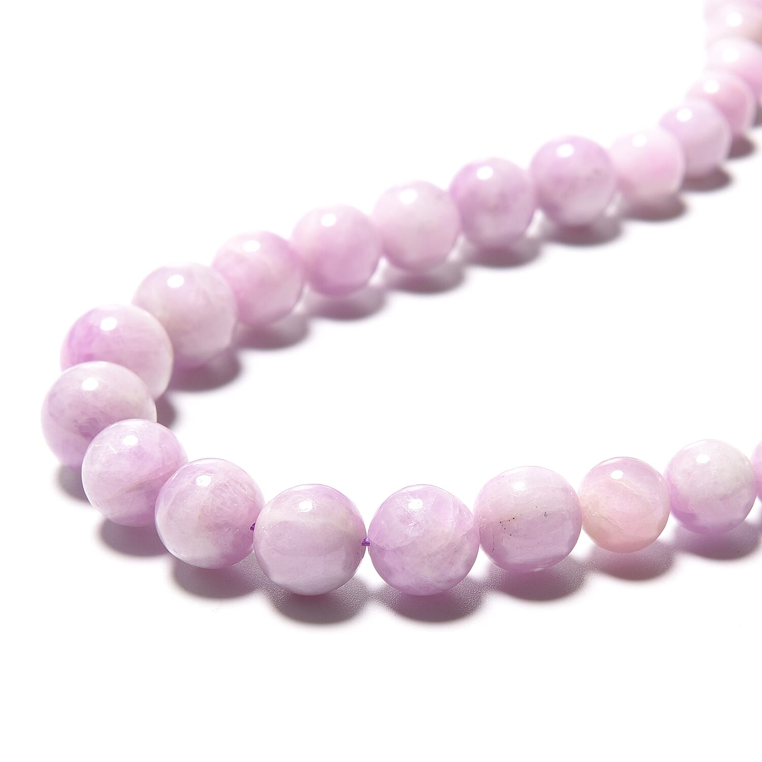 Limited Available- 9K Yellow Gold Kunzite Necklace (Size 20) 380.00 Ct.