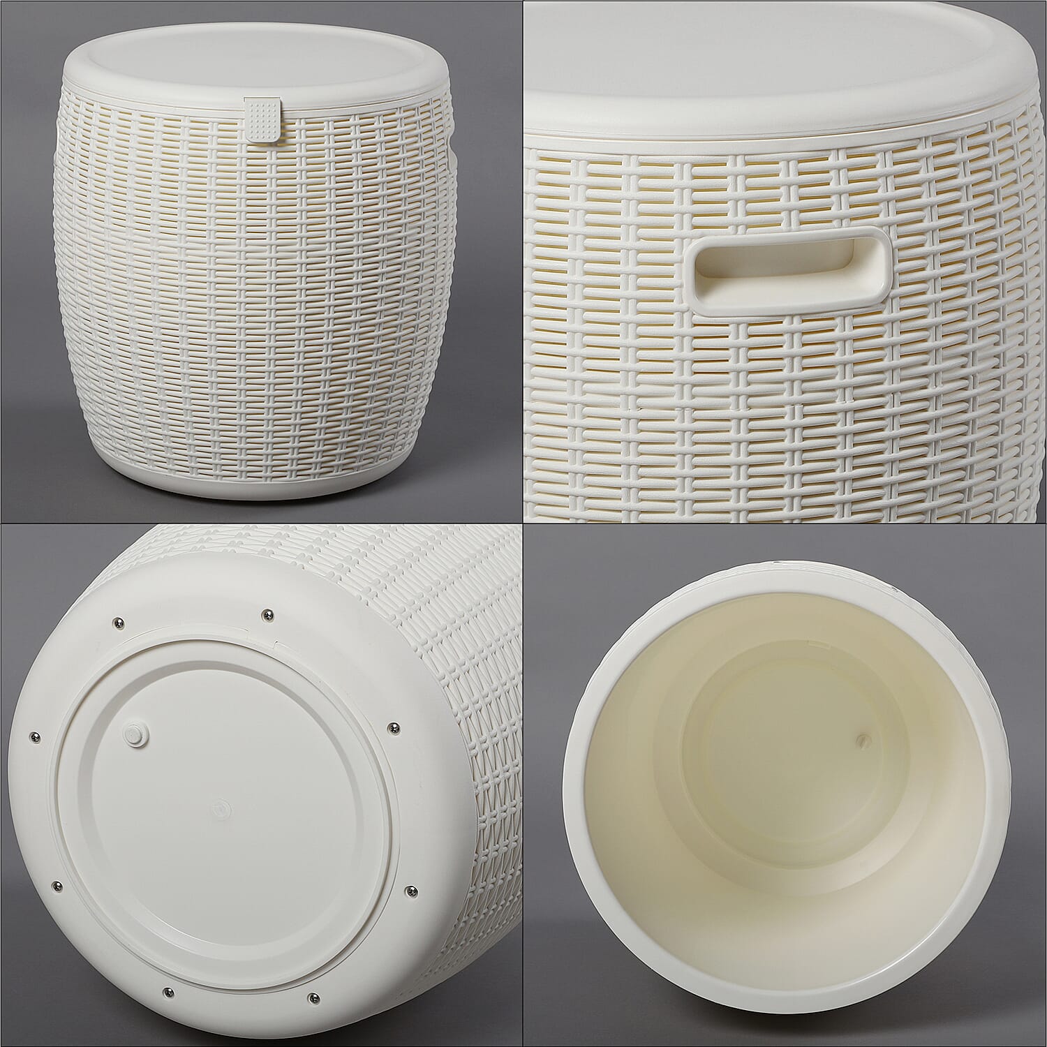 Weatherproof Bucket in White