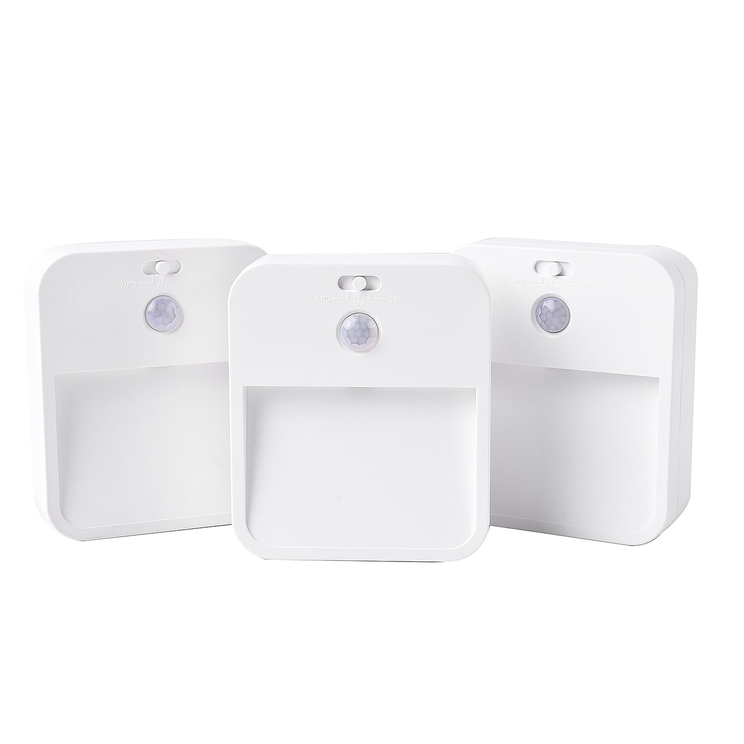 Set of 3 Pack LED Motion Sensor Night Light
