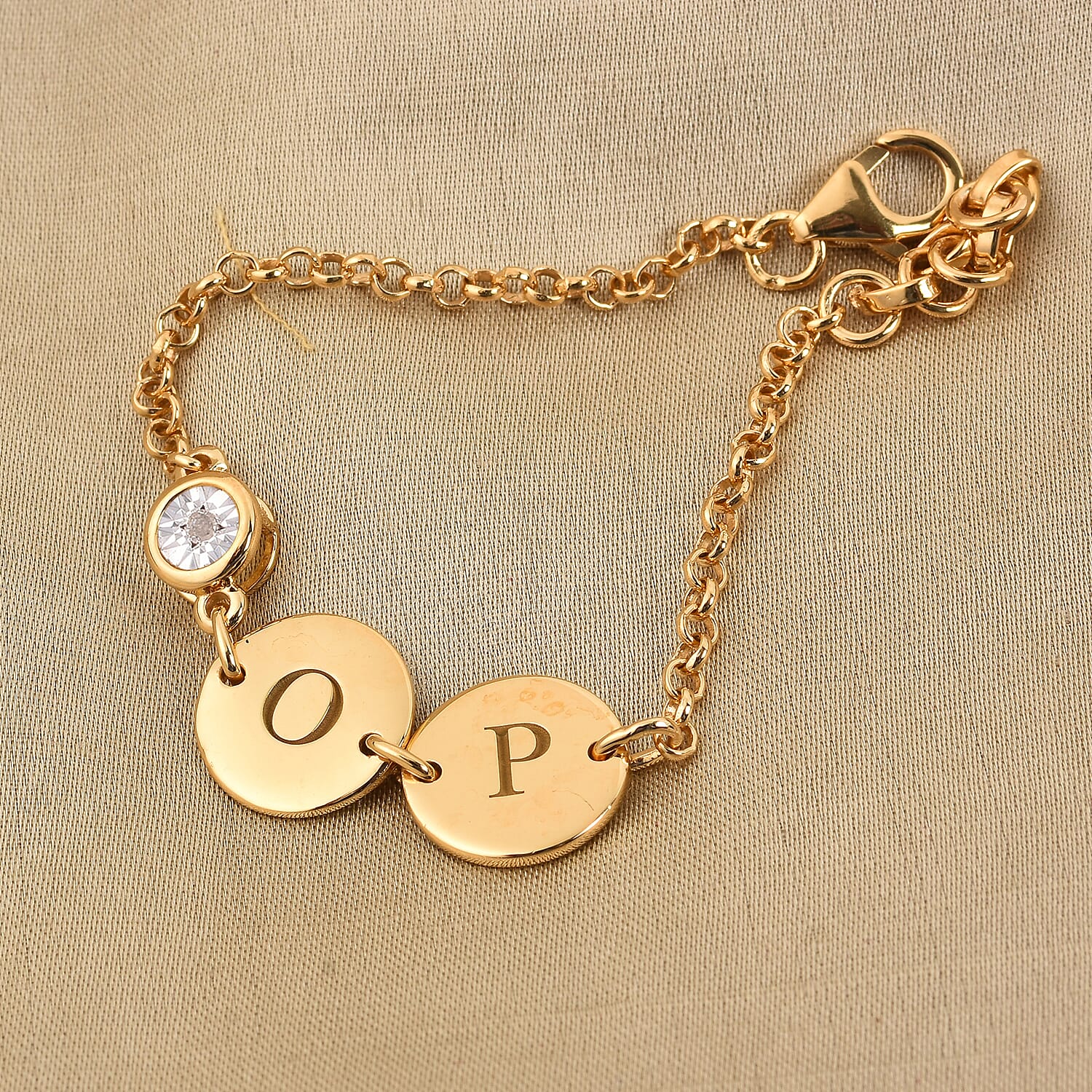 Diamond Bracelet in Sterling Silver