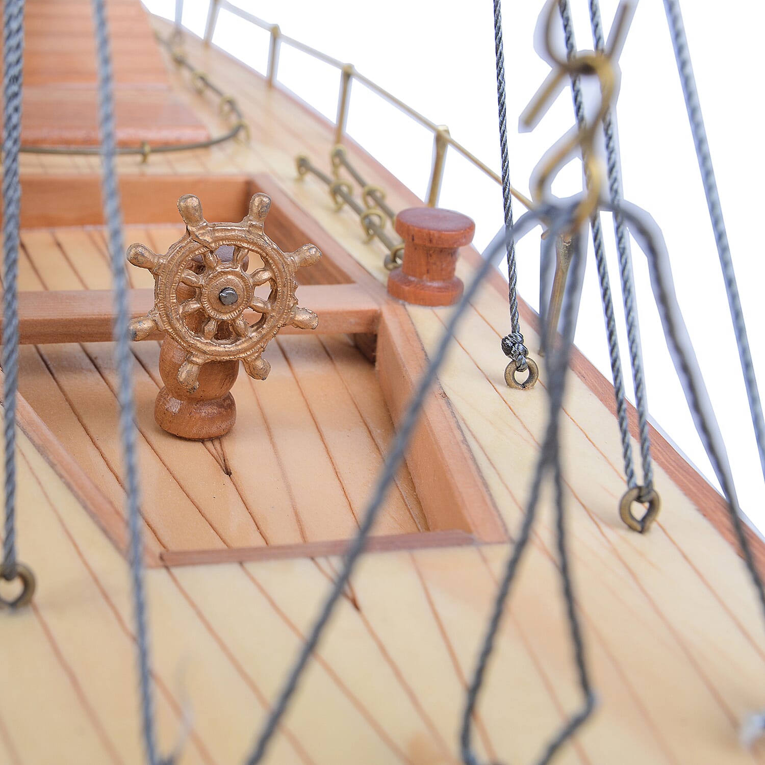 Decorative Wooden Columbia 1958 Yacht Model  (Size 61x13x79 Cm)