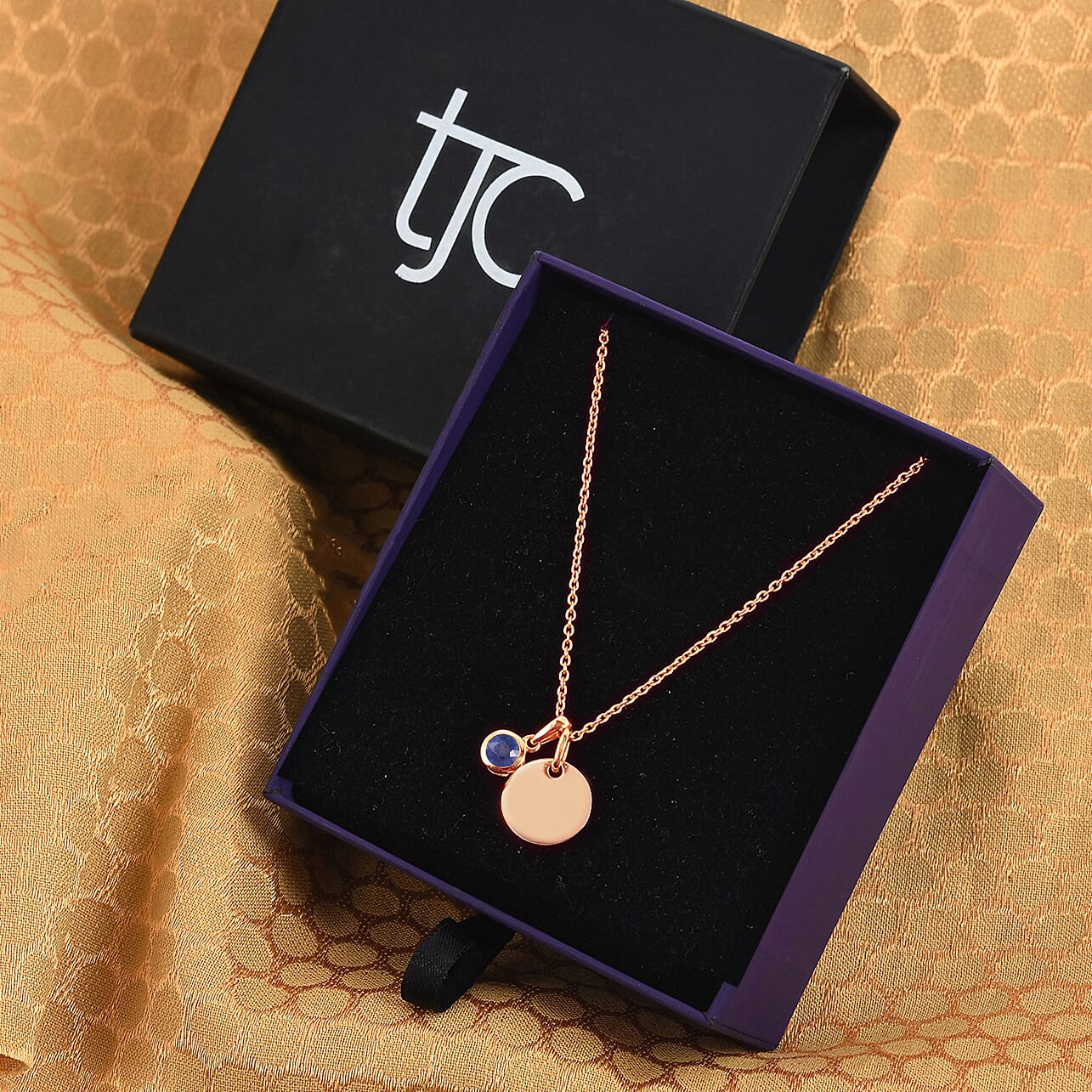 Rose Gold Overlay Sterling Silver Necklace (Size 18 with 2 inch Extender)