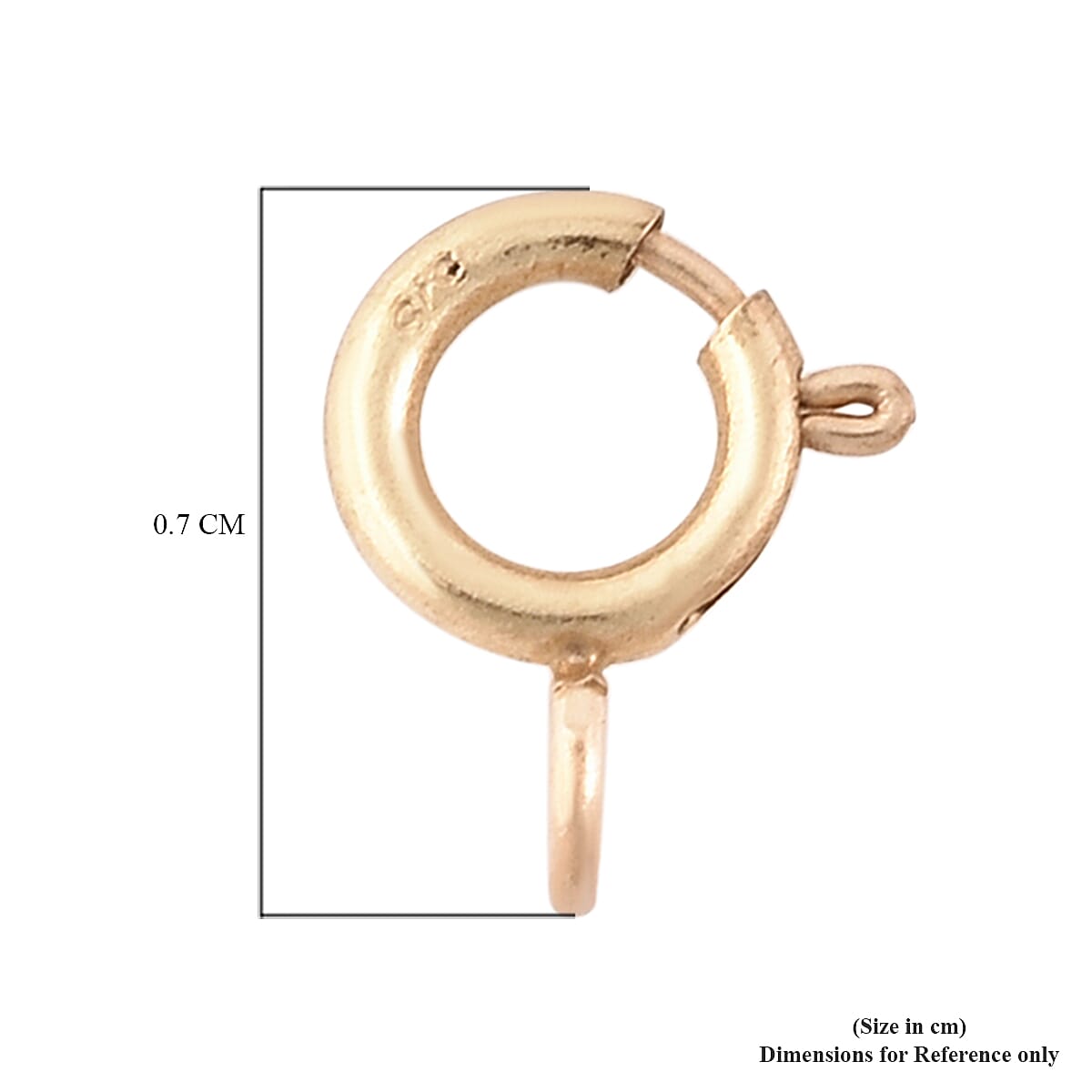 9K Yellow Gold Senorita Clasp