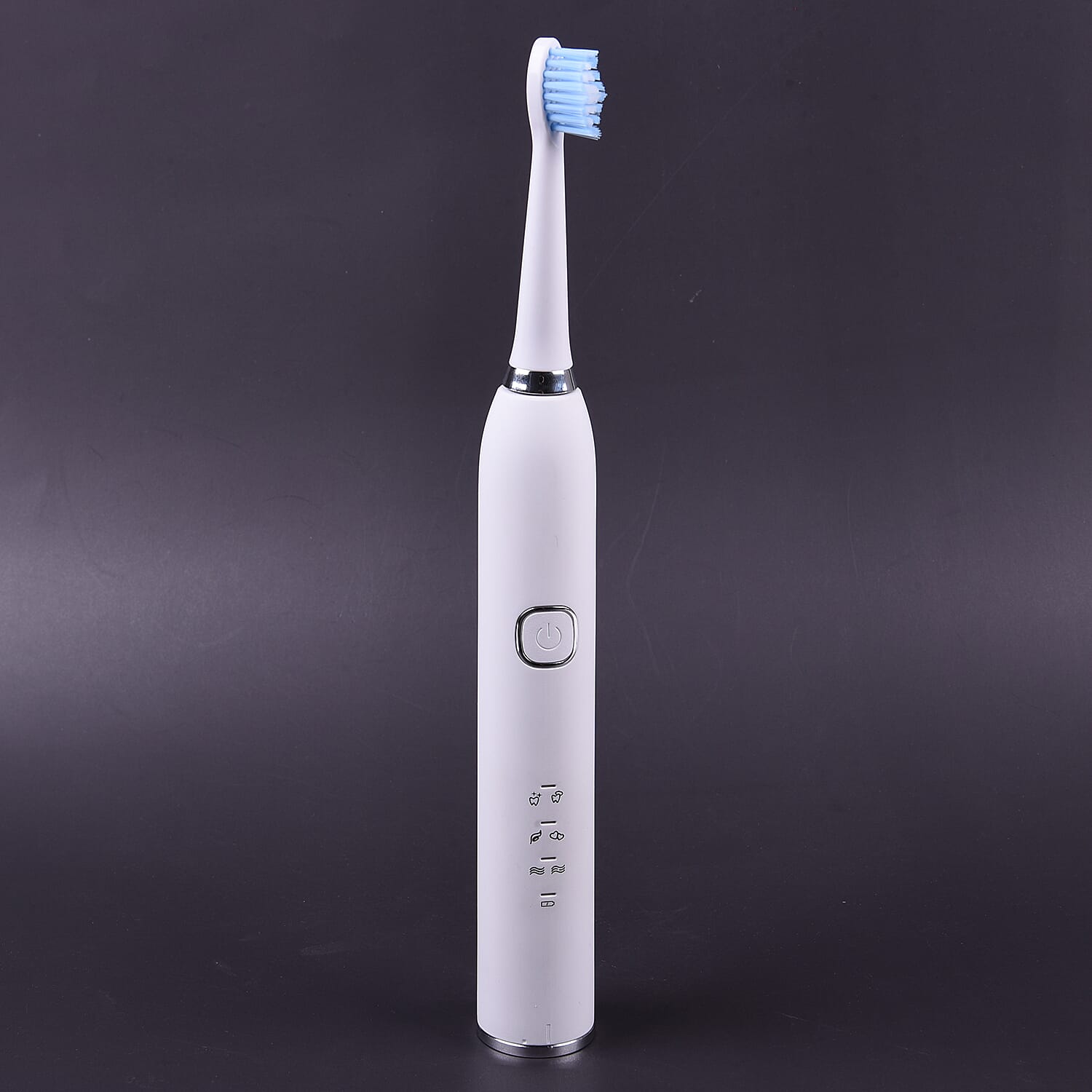 Close Out Deal - Sonic Toothbrush in White (with 3x Head & 3 Modes)