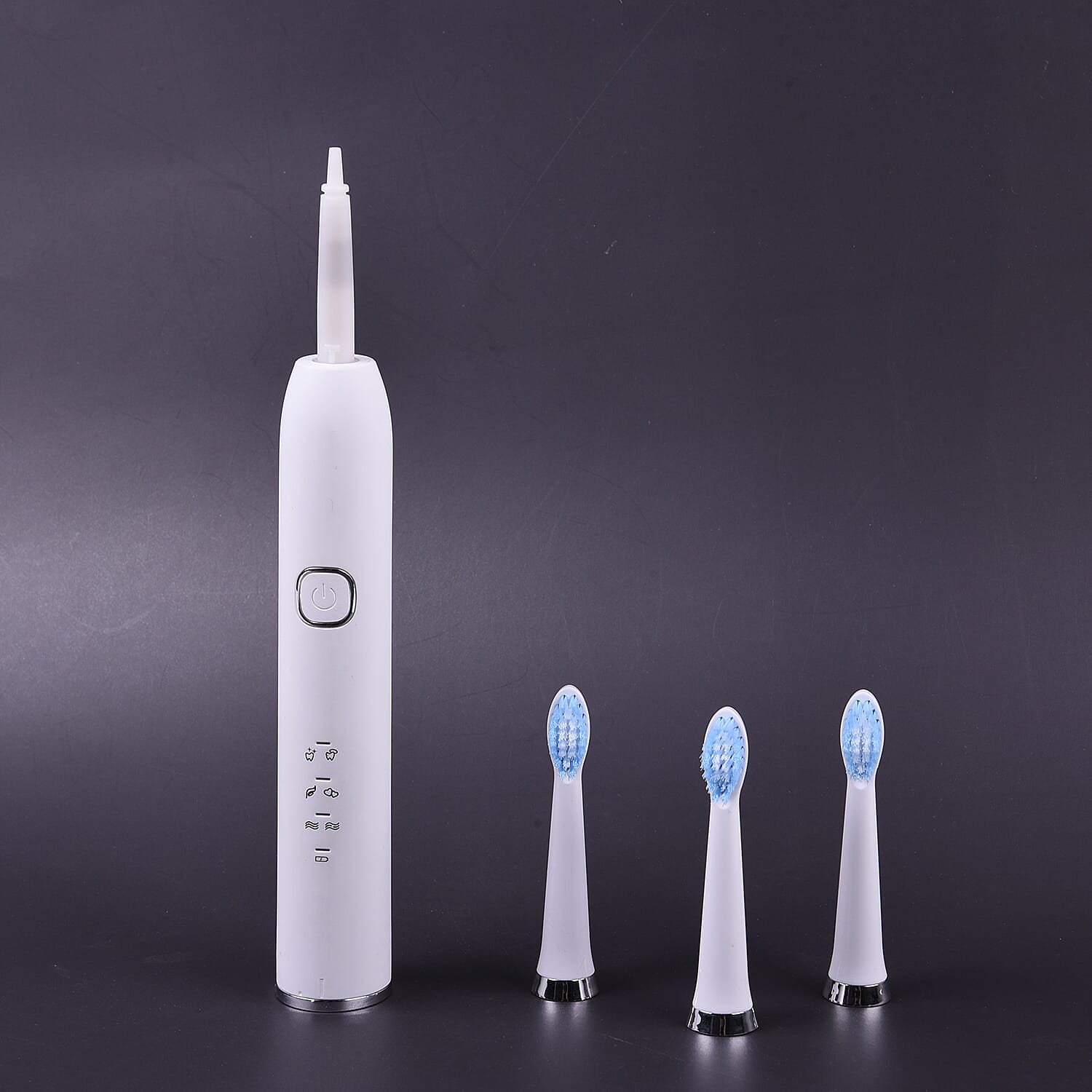 Close Out Deal - Sonic Toothbrush in White (with 3x Head & 3 Modes)
