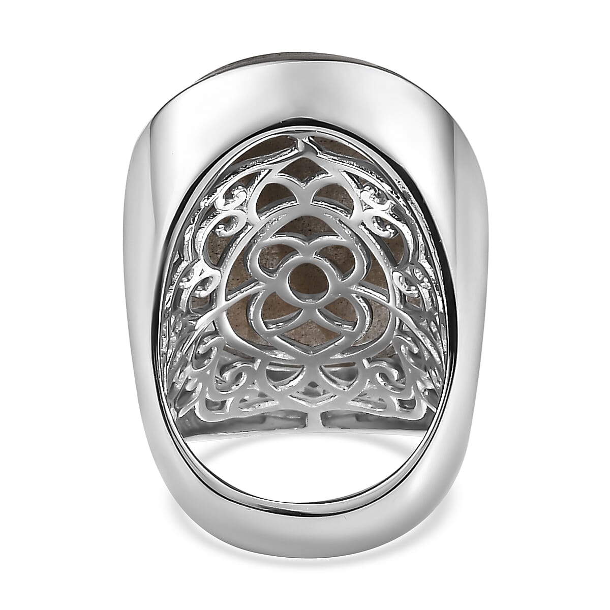 Fire Labradorite Mens Ring  27.941  Ct.