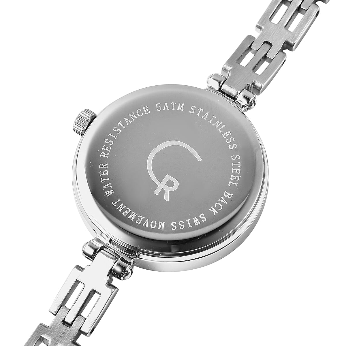 RACHEL GALLEY Swiss Movement 5ATM Water Resistant Watch in Stainless Steel - Pink