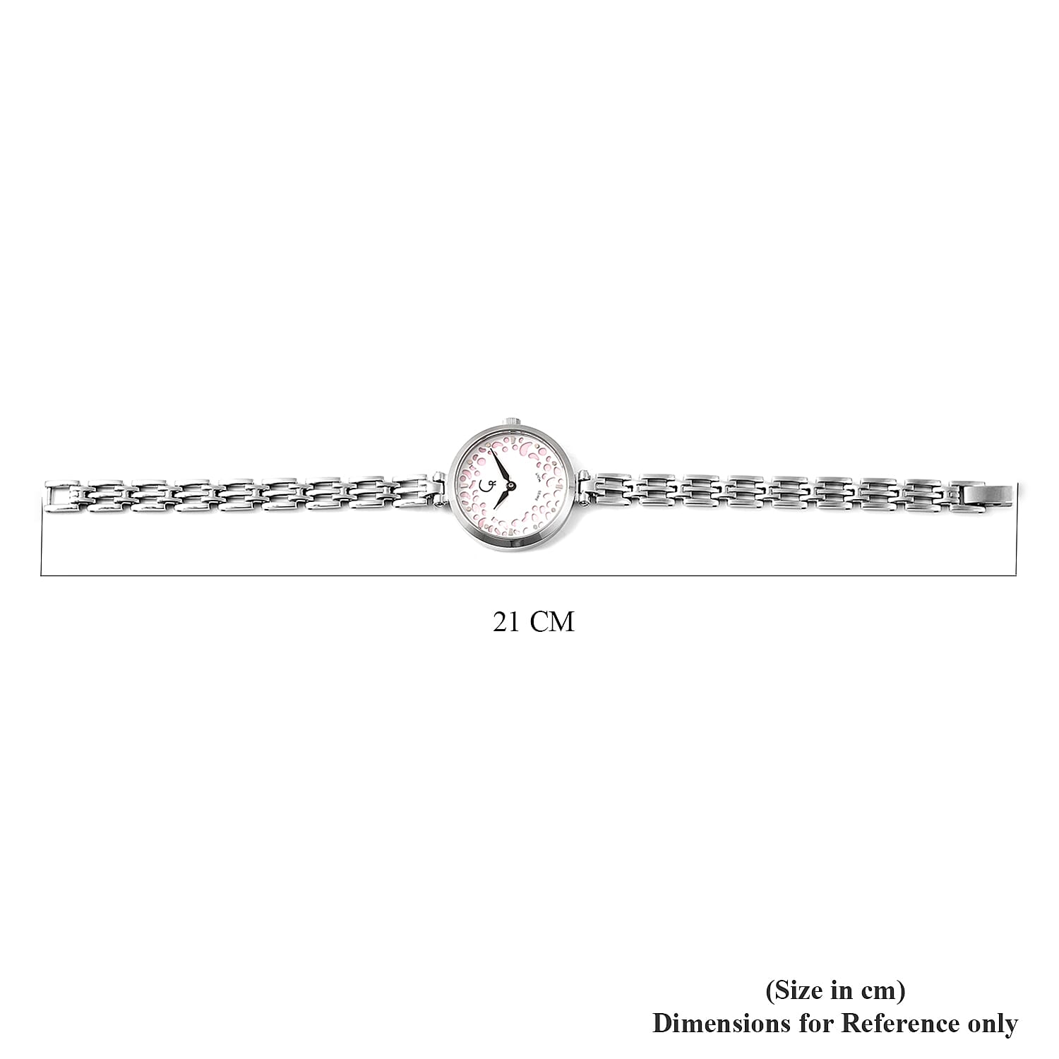 RACHEL GALLEY Swiss Movement 5ATM Water Resistant Watch in Stainless Steel - Pink