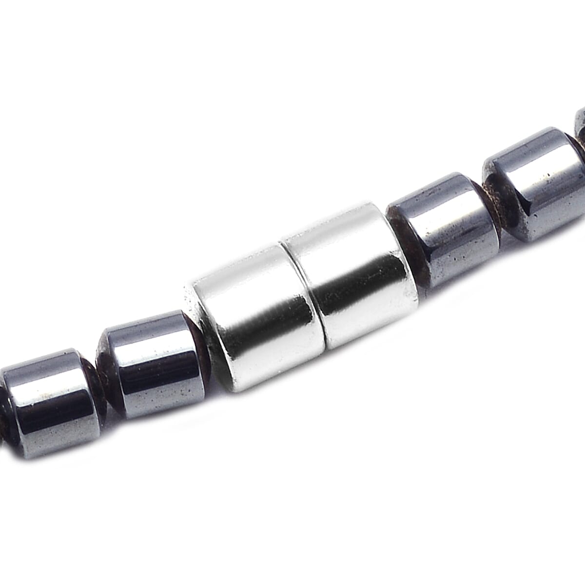 Hematite Elephant Necklace with Magnetic Lock 275.000  Ct.