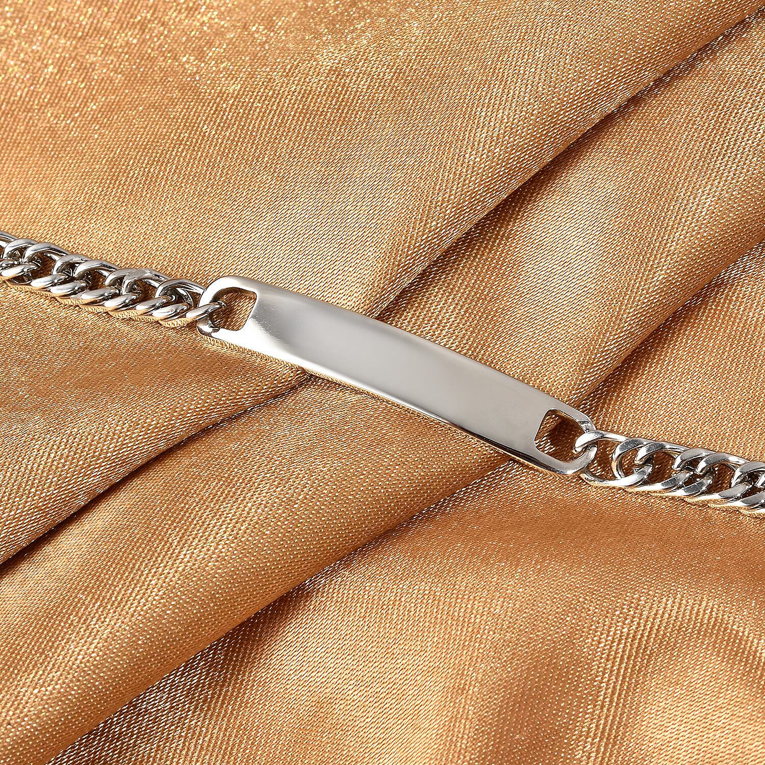 Bracelet (Size - 8) in Stainless Steel