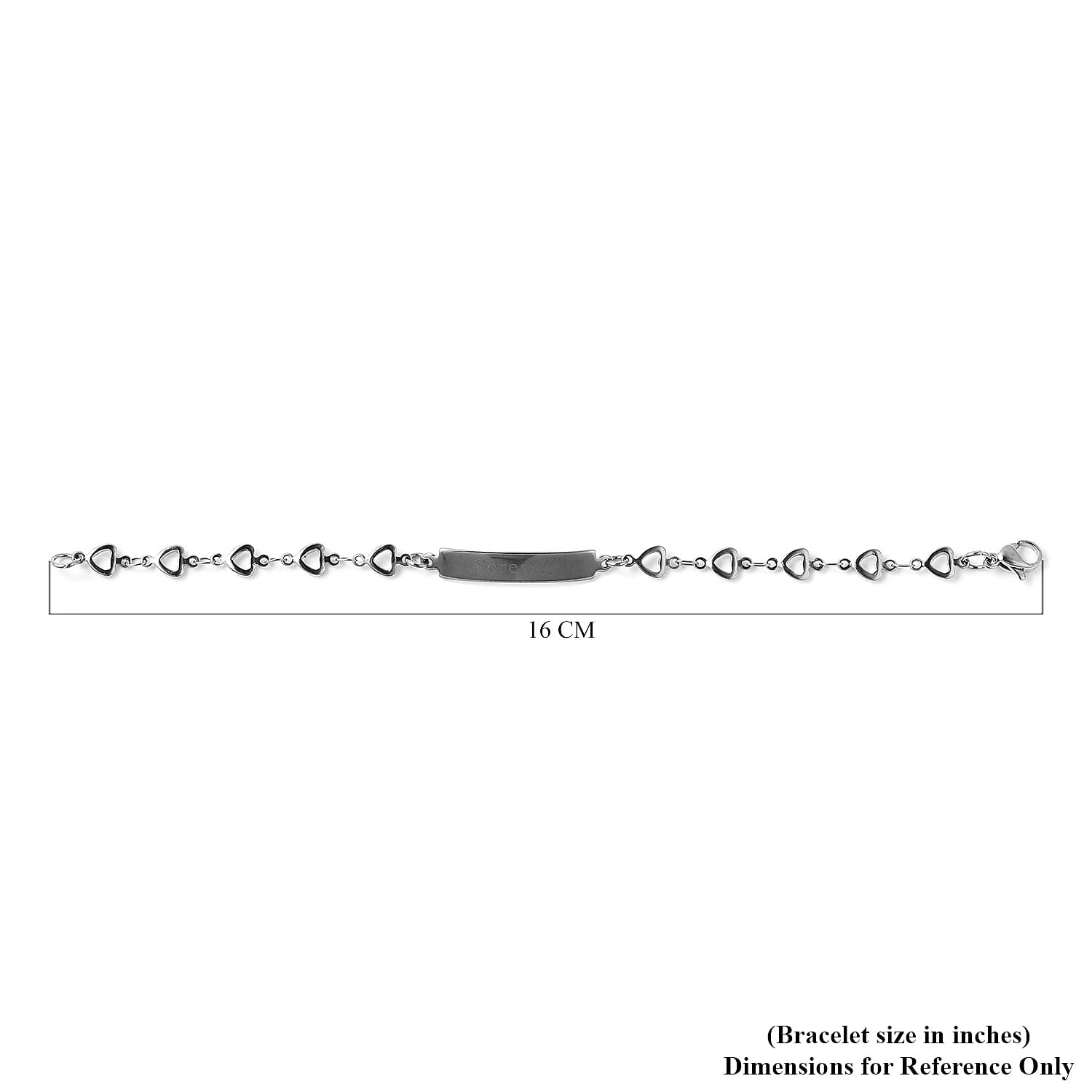 Bracelet (Size - 7.5) in Stainless Steel