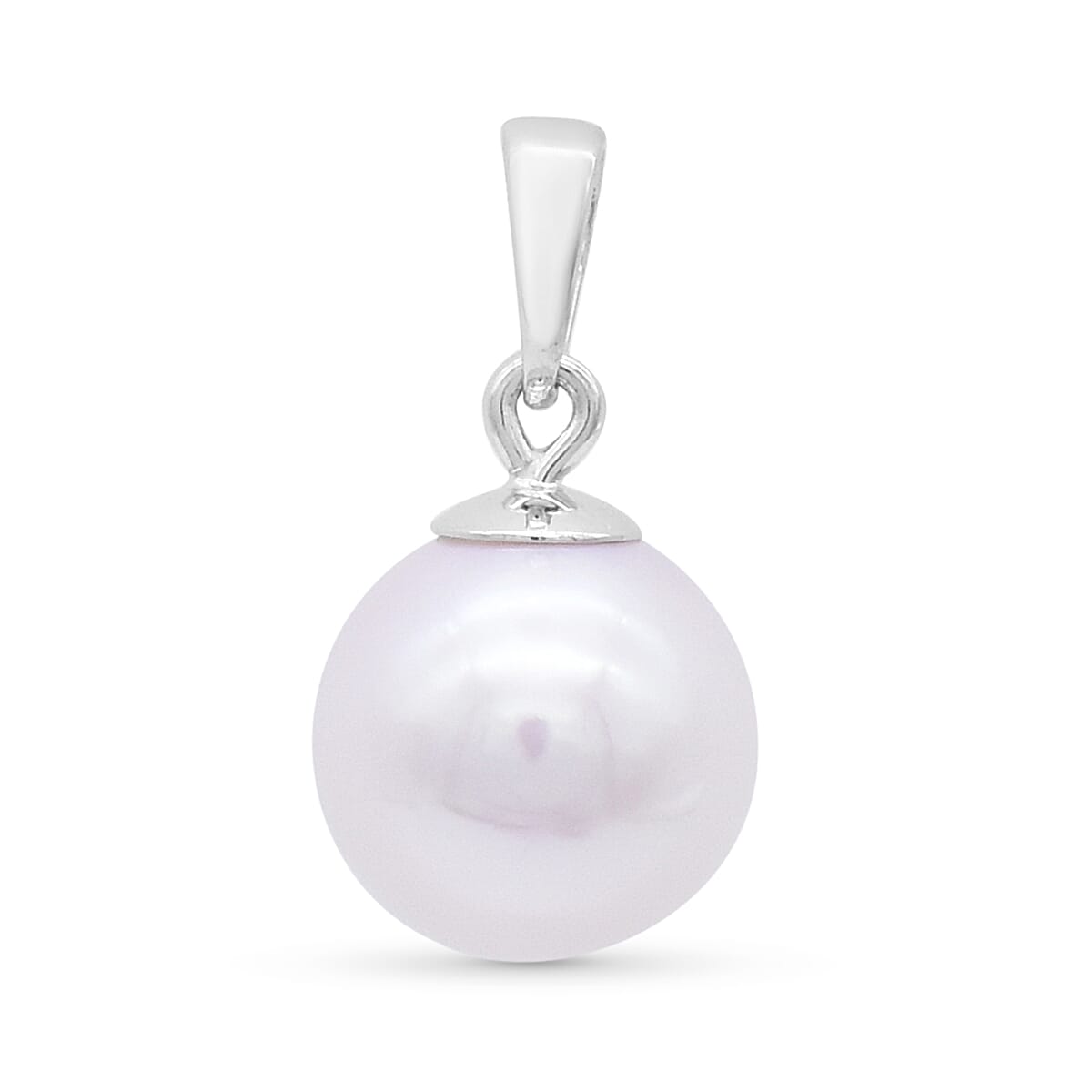 RHAPSODY 950 Platinum Japanese Akoya Pearl Ball Pendant