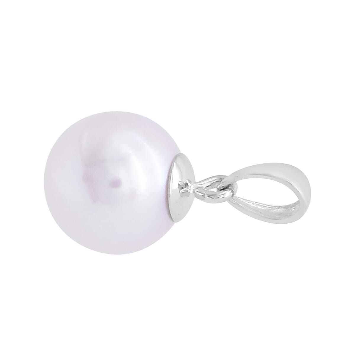 RHAPSODY 950 Platinum Japanese Akoya Pearl Ball Pendant