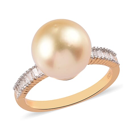 Pearl Rings | Silver, Gold, Pearl and Diamond Rings in UK | TJC