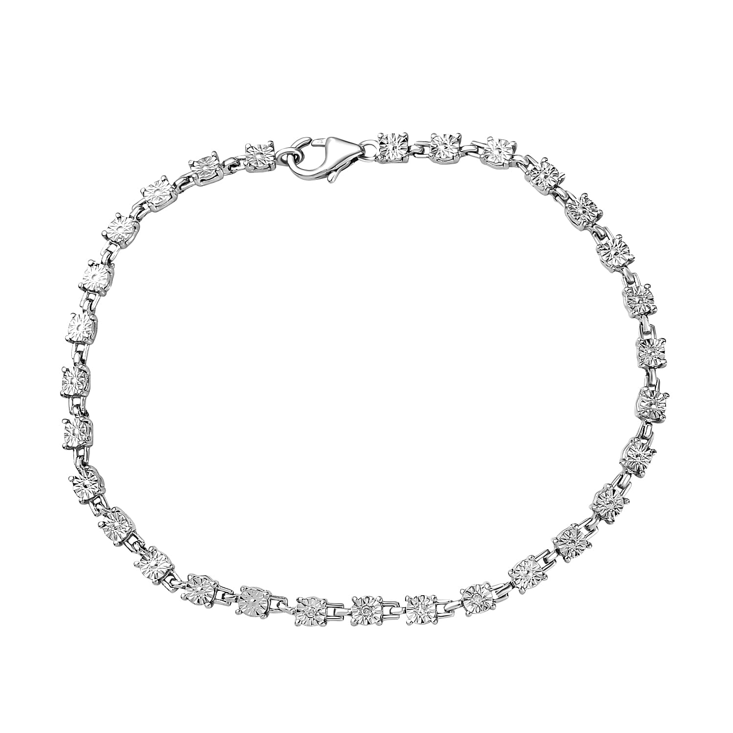 Diamond tennis clearance bracelet extender