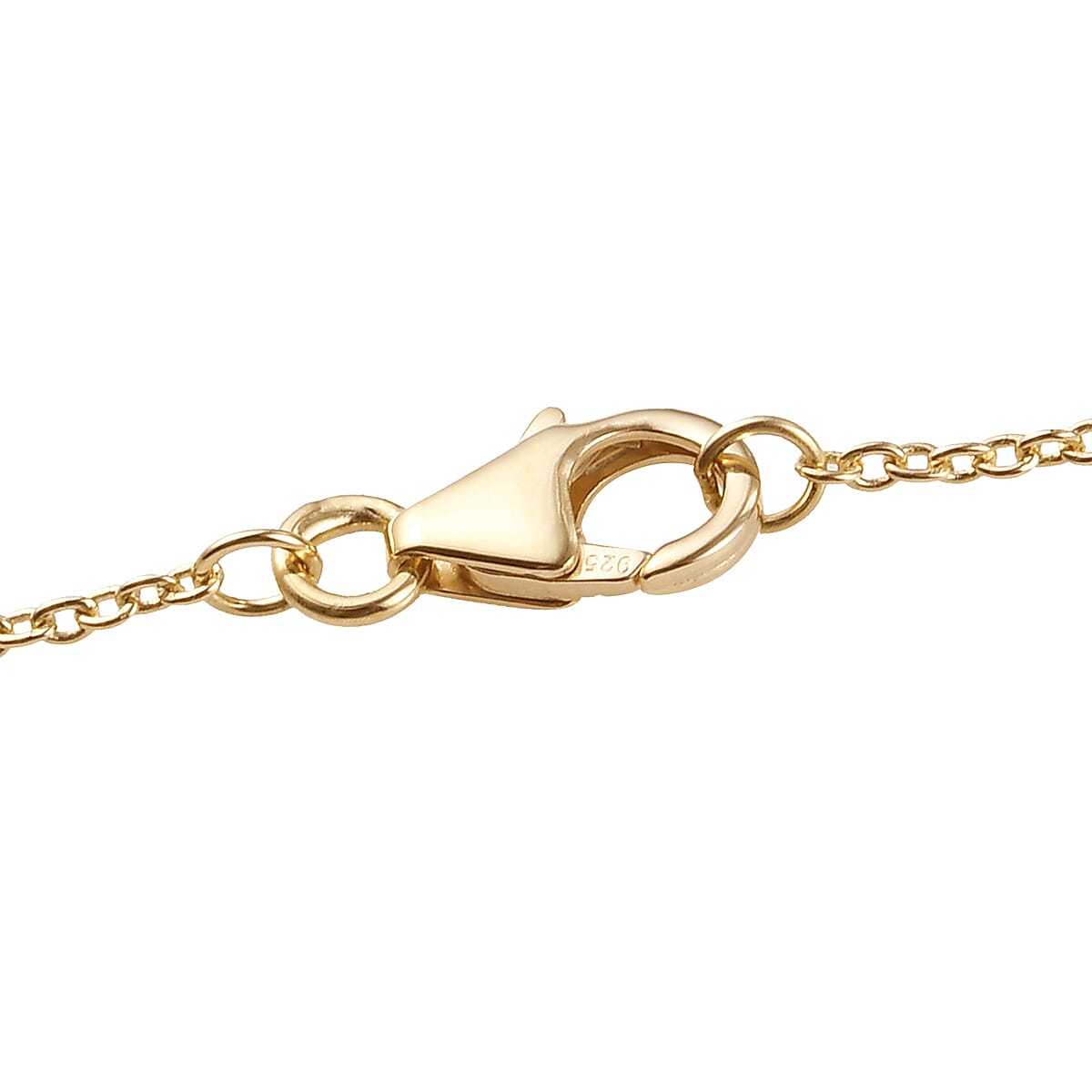 Secret Message Envelope Necklace with Bird in Gold Plated Silver Size 20 Inch