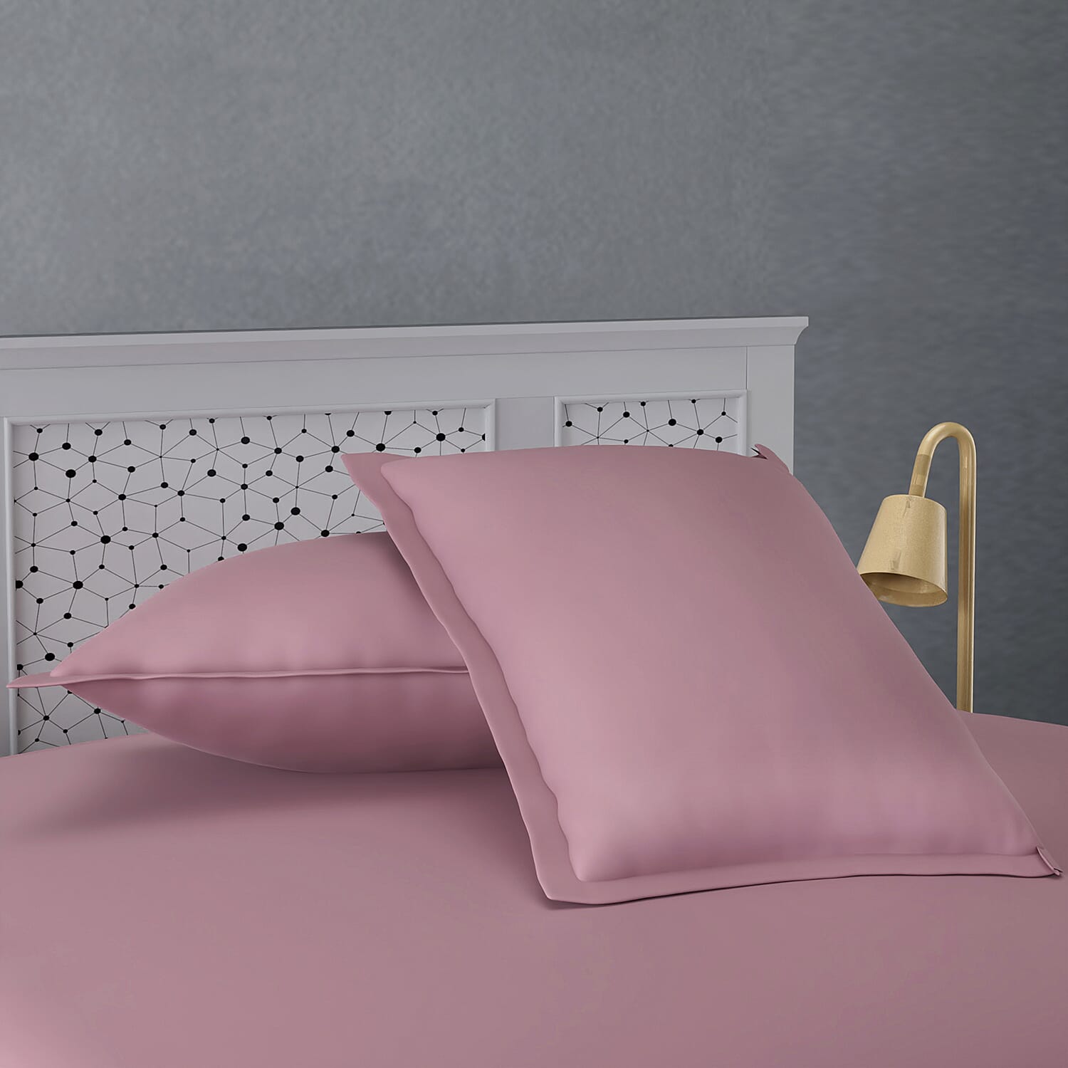 3 Piece Set - Microfiber Paisley Floral Printed Quilt and 2 Pillow Case - Burgundy and Multi