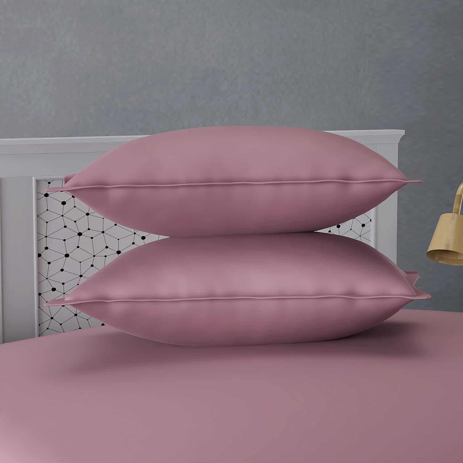 3 Piece Set - Microfiber Paisley Floral Printed Quilt and 2 Pillow Case - Burgundy and Multi