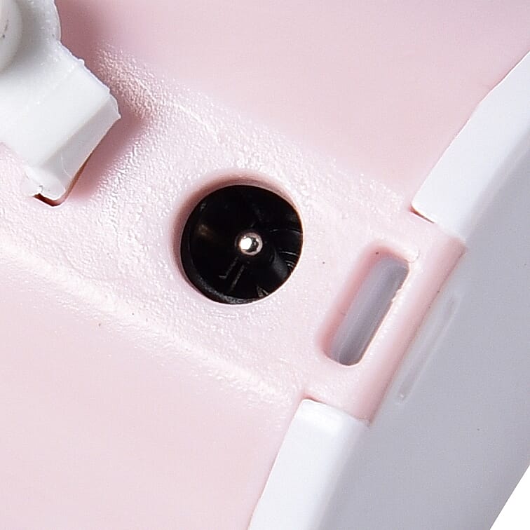 Foldable and Adjustable Mini Fan with 2 Wind Speed Settings (Size-9x9x16cm) - Pink