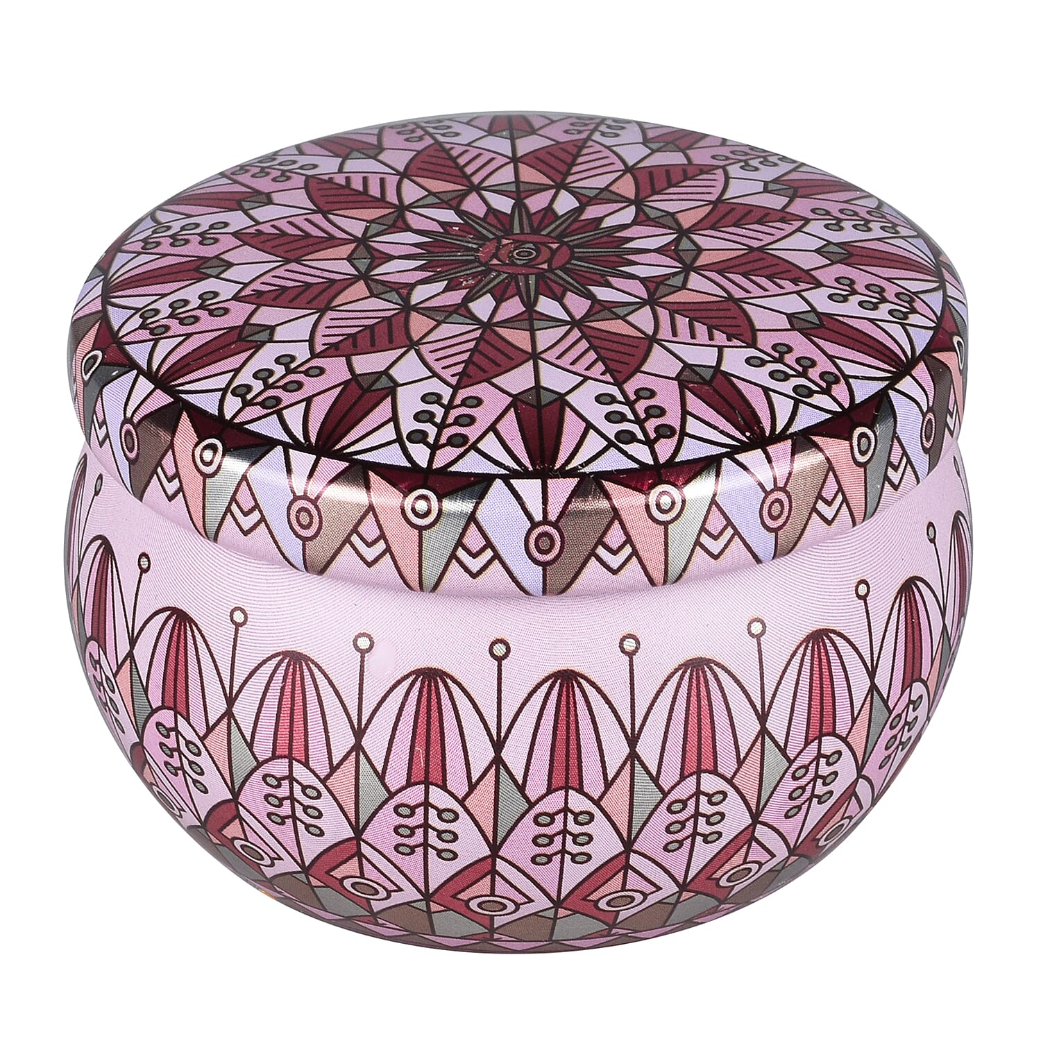 The 5th Season Set of 4 Scented Soy Wax Candle in Gift Box (Fragrance: Lemon, Rose, Lavender & Coco)