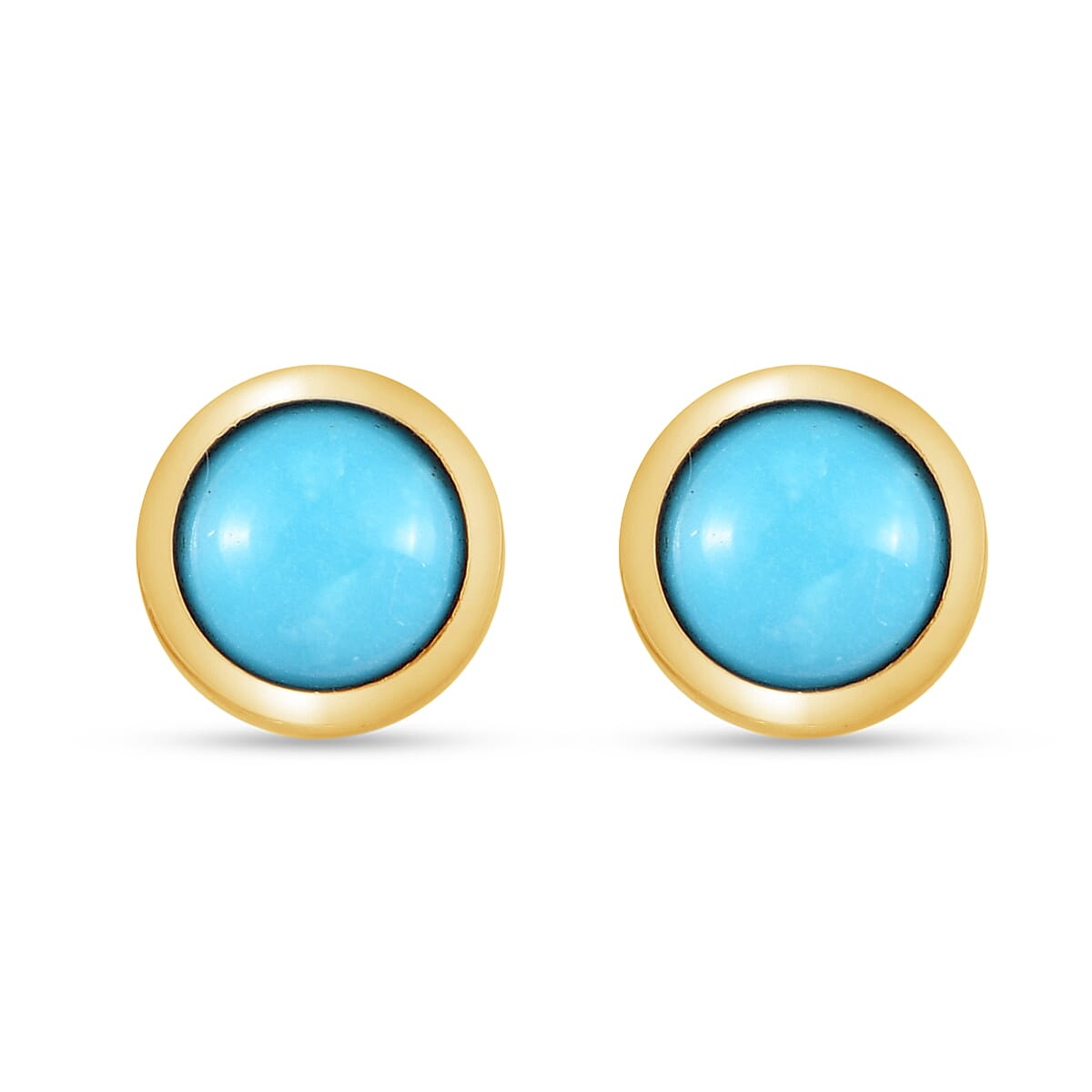 sleeping beauty turquoise stud earrings