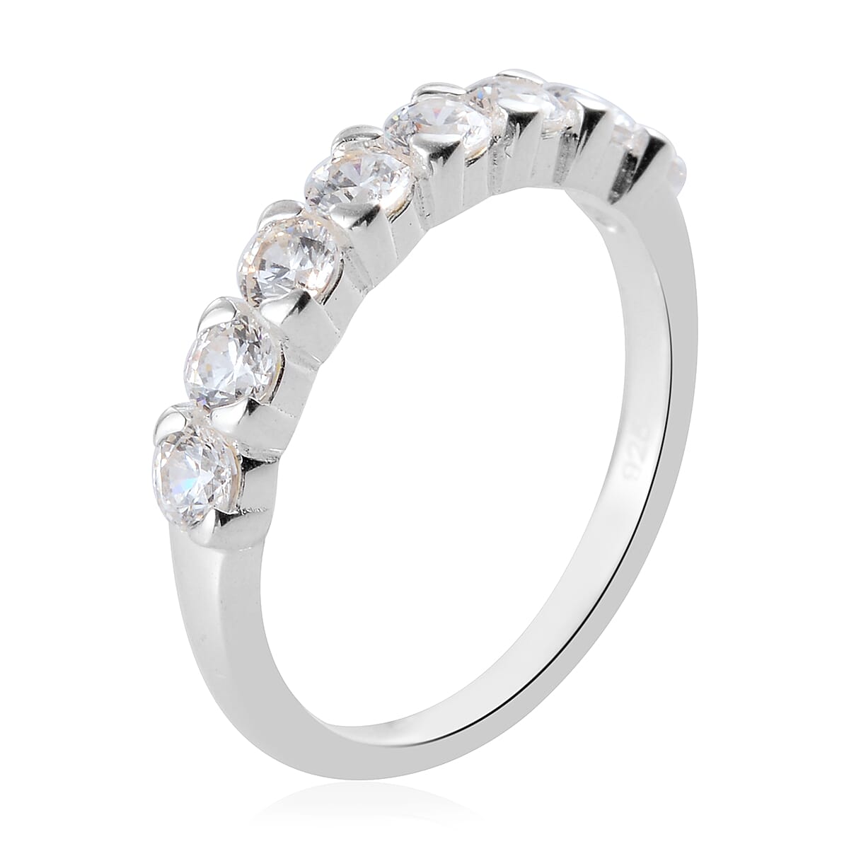 Swarovski Zirconia Ring Sterling Silver 0.32 ct 2.000 Ct.