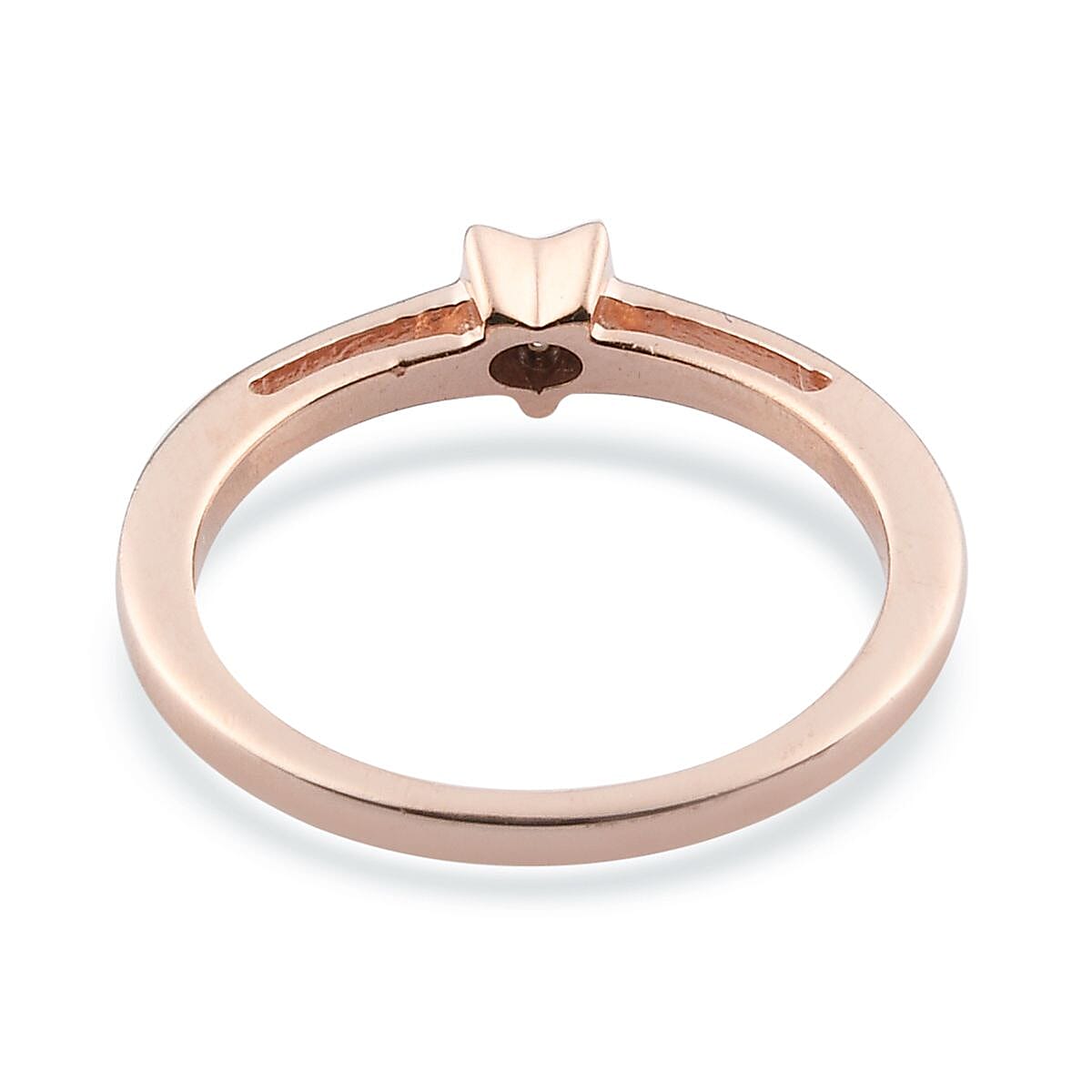 MP Diamond Star Ring in Sterling Silver