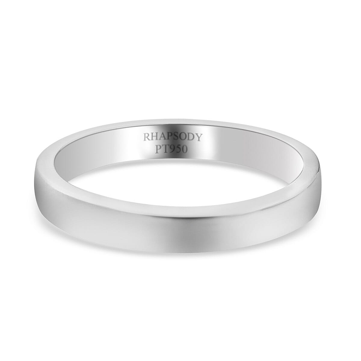 950 Platinum Band Ring