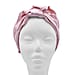 100% Mulberry Silk Turban / Bonnet in Pink (Size 18x24cm)