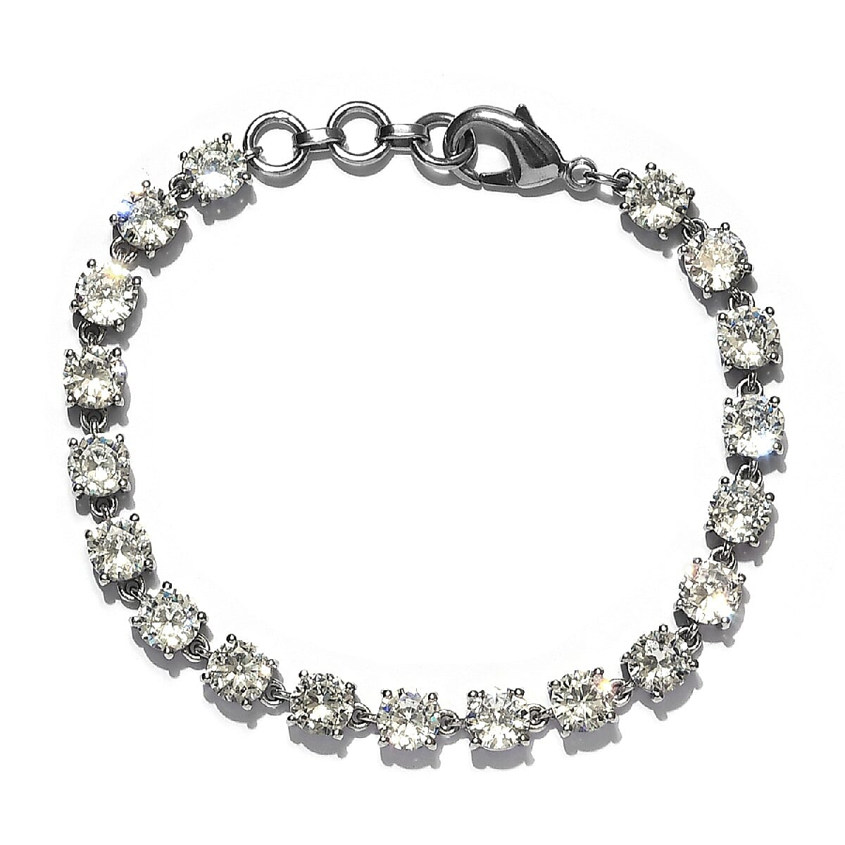 Simulated hot sale diamond bracelet