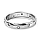 MP Designer Inspired Flush Set Diamond (Rnd) Band Ring in Sterling Silver